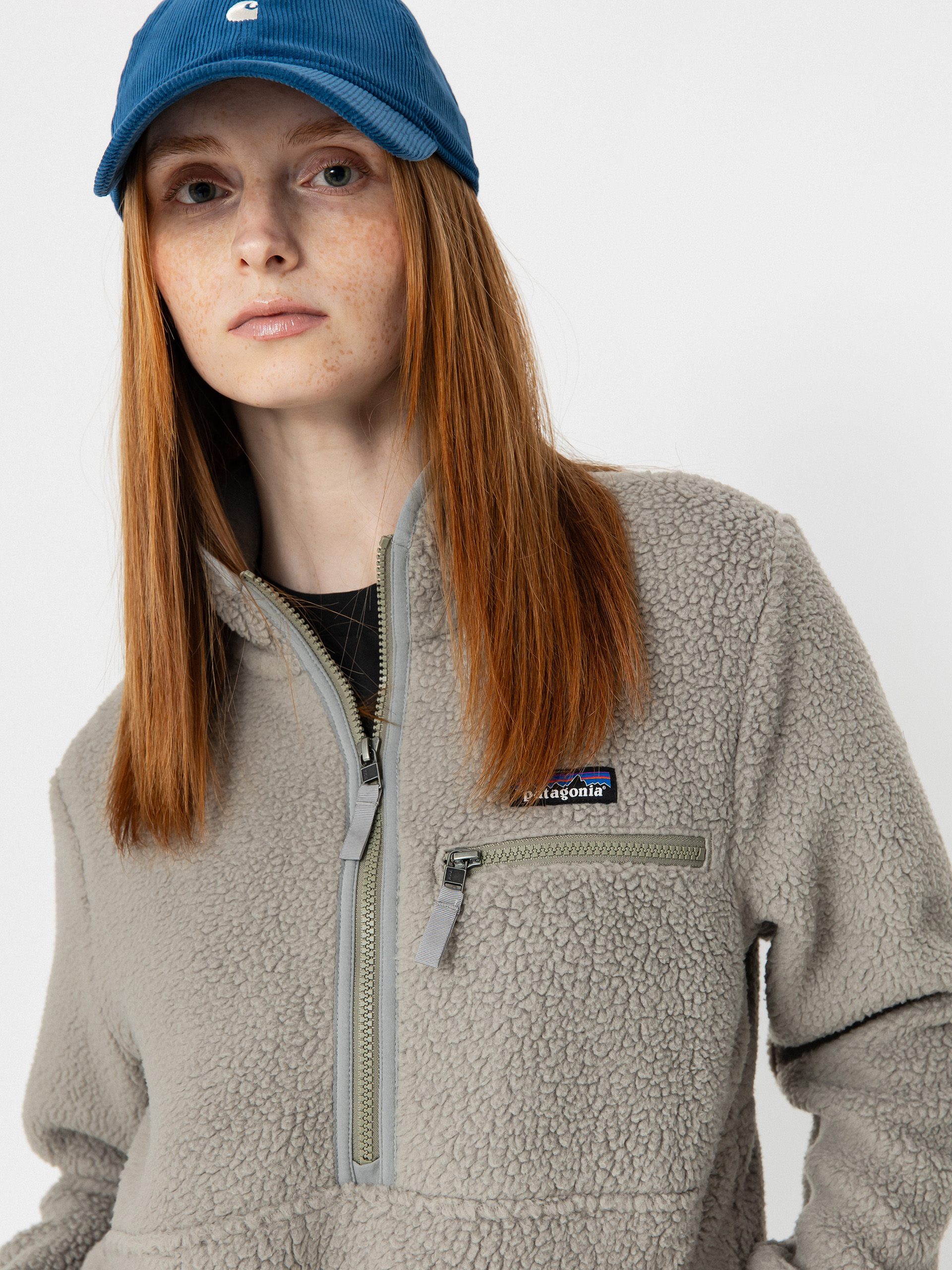 Női Patagonia Retro Pile Marsupial Polár pulóver (river rock green)