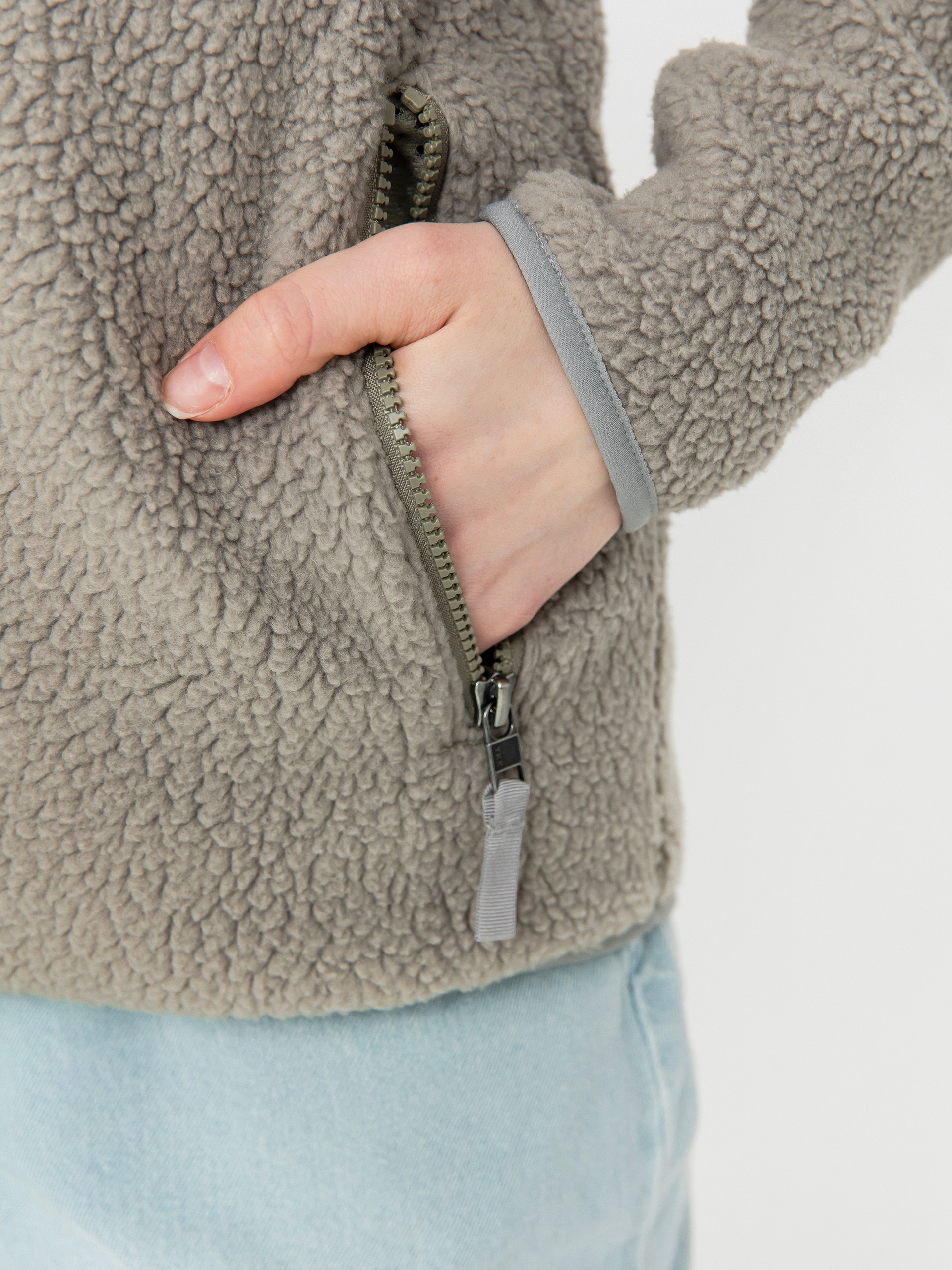 Női Patagonia Retro Pile Marsupial Polár pulóver (river rock green)