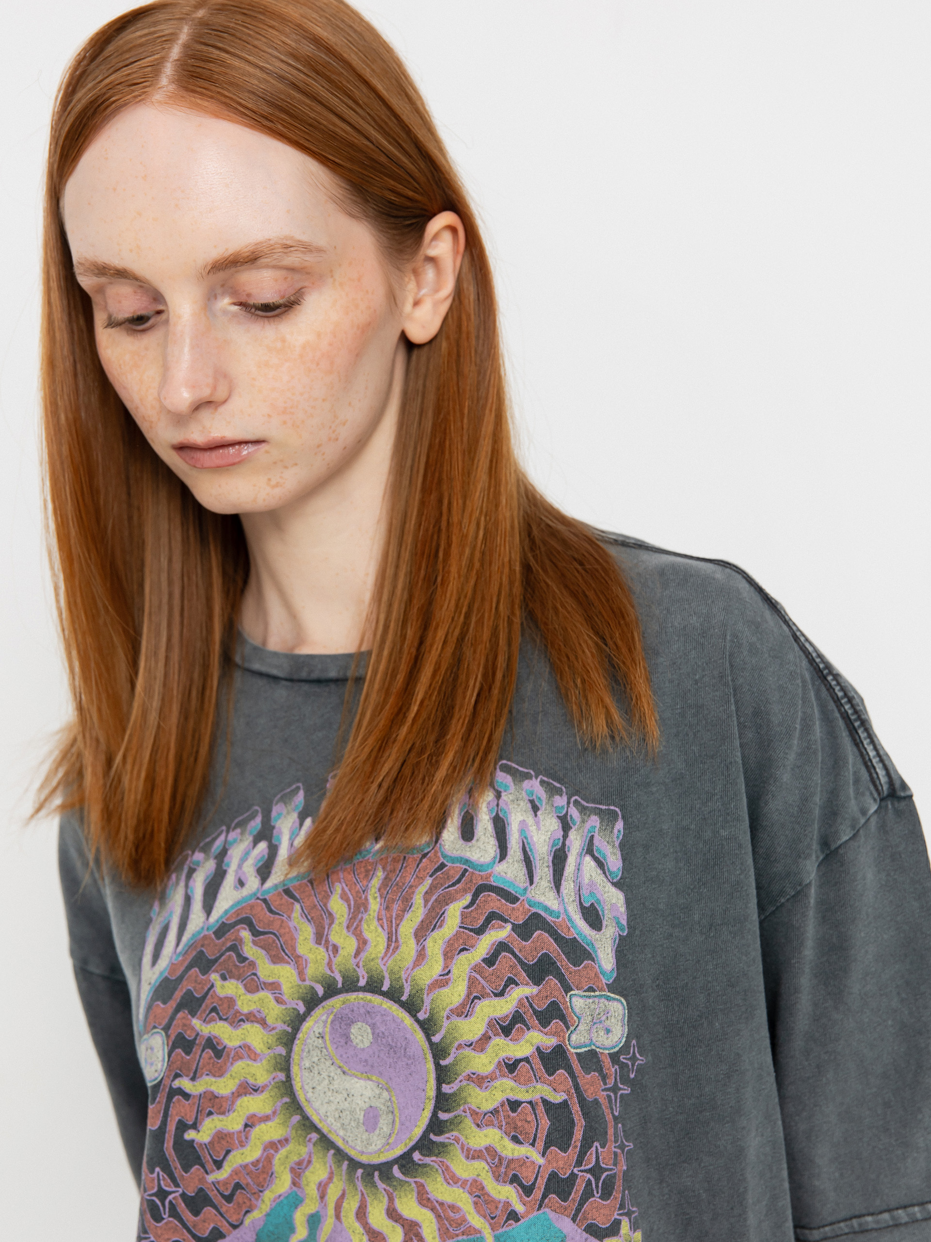 Billabong Celio Grande Wmn Póló (off black)