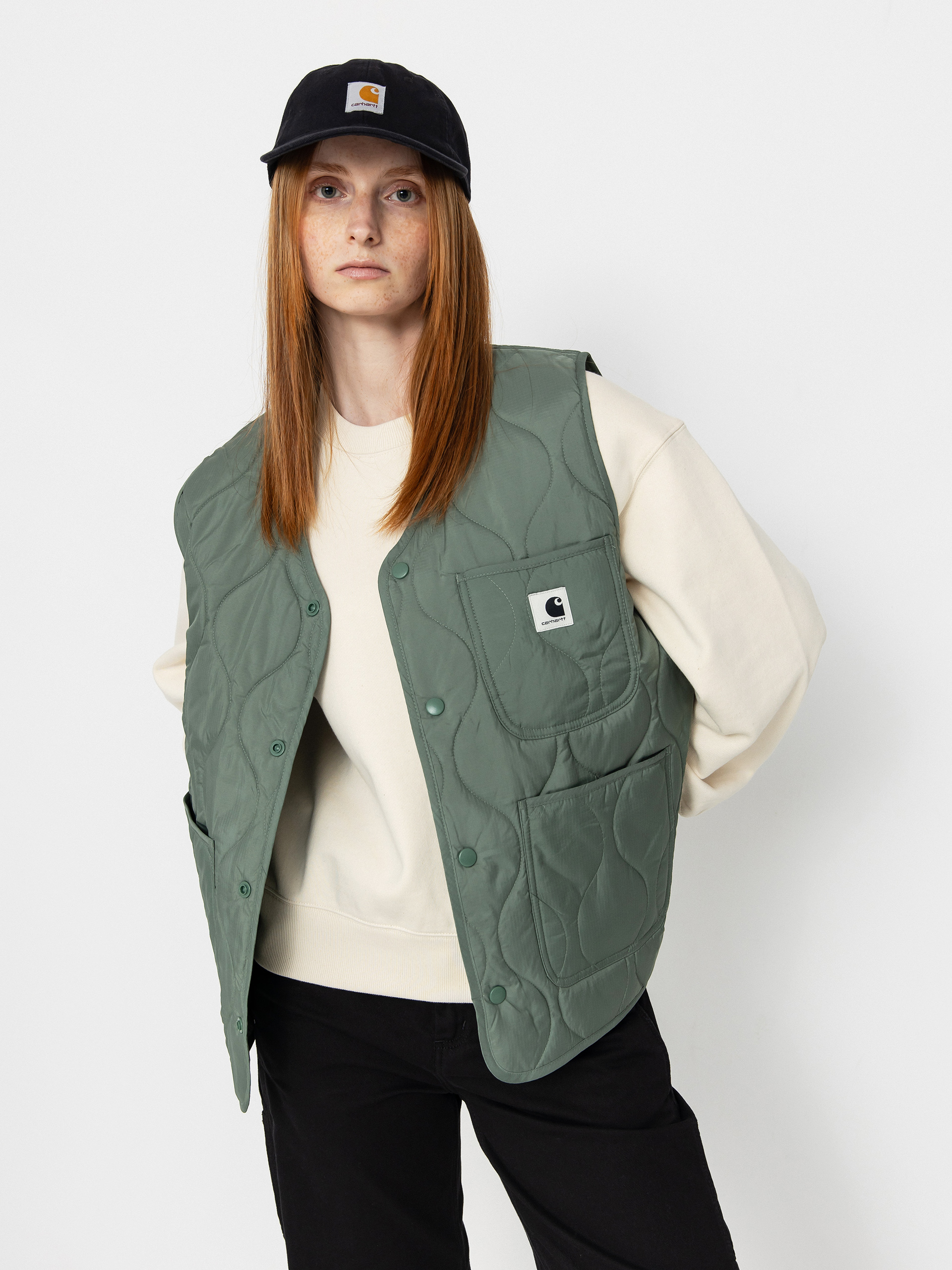 Mellény Carhartt WIP Skyler Wmn (park)