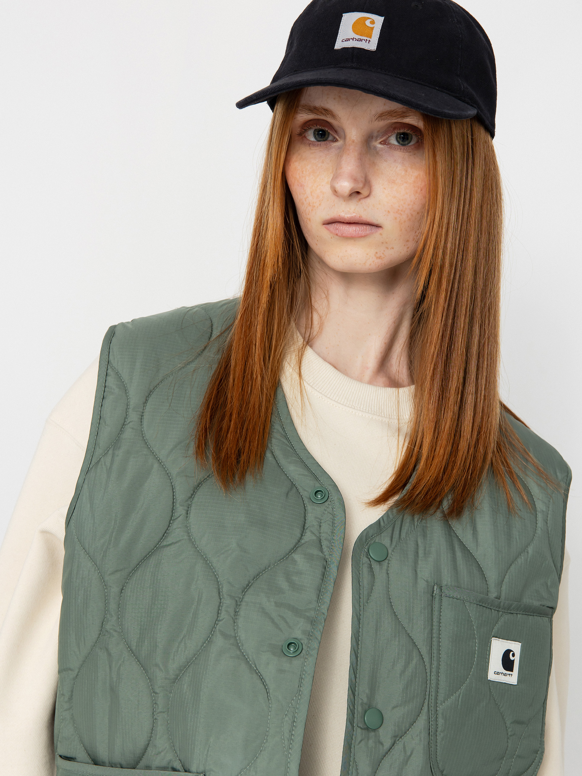 Mellény Carhartt WIP Skyler Wmn (park)
