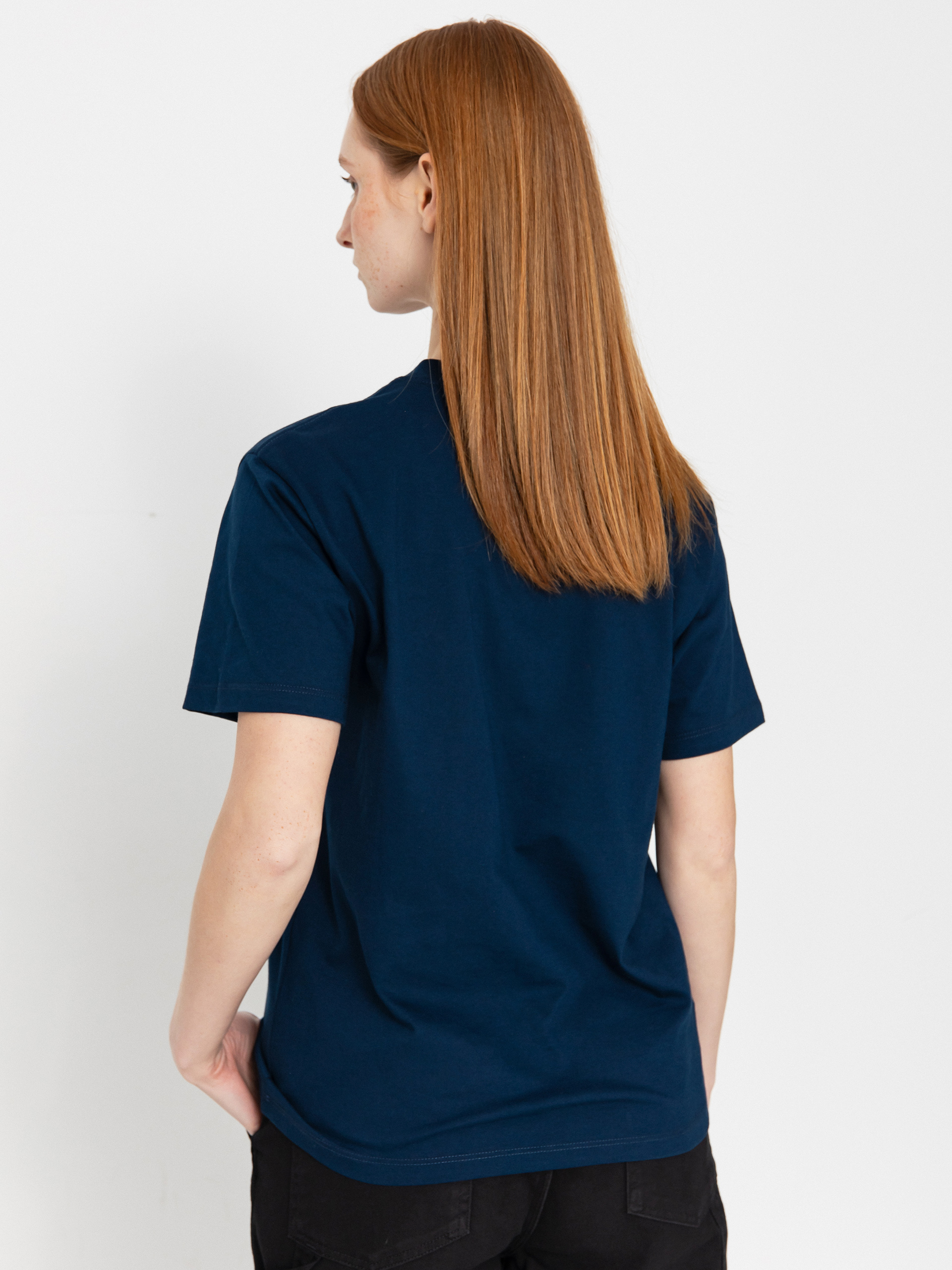 Carhartt WIP Pocket Heart Wmn Póló (ink/red)