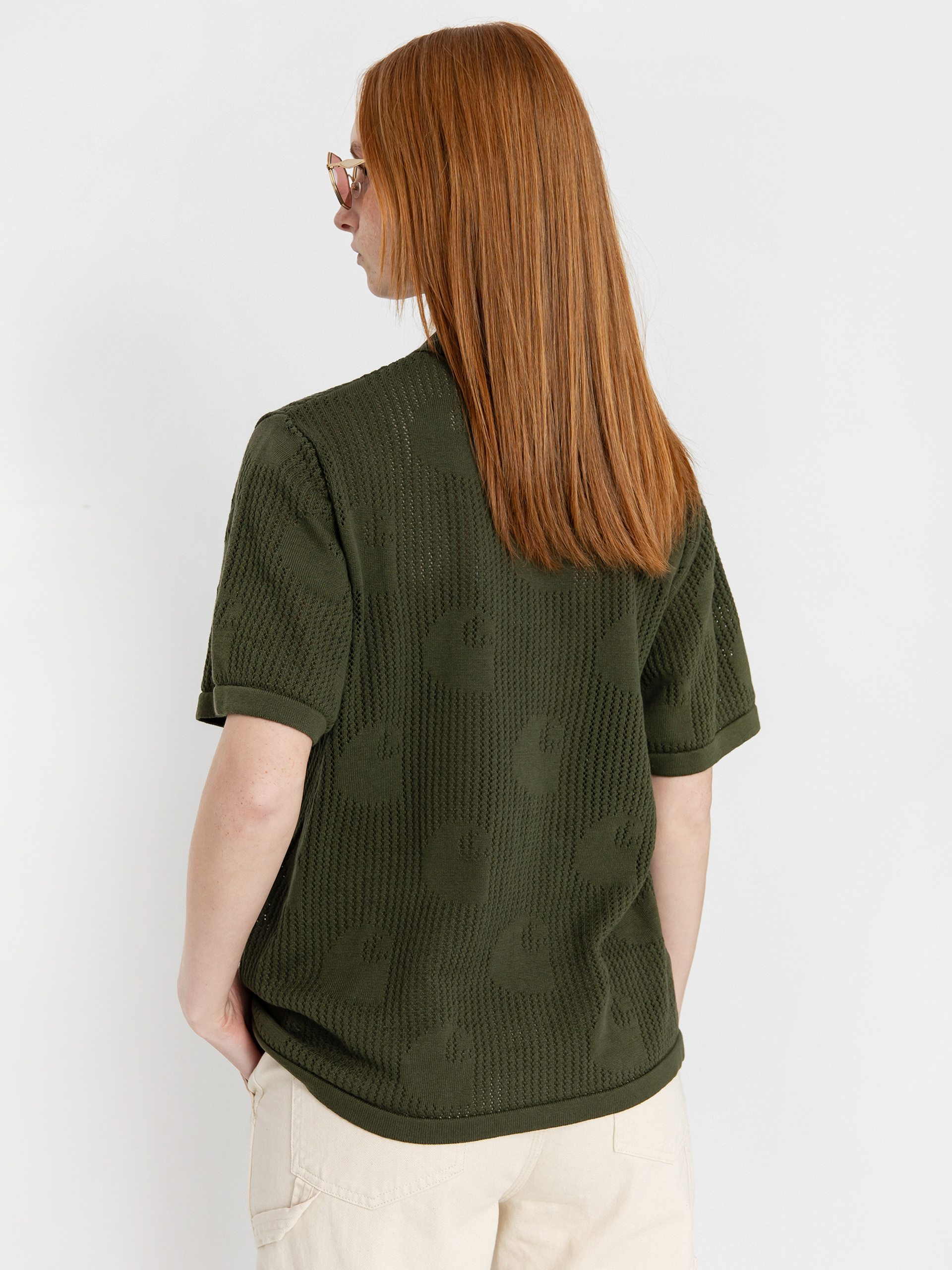 Ing Carhartt WIP Temple Knit Wmn (dollar green)