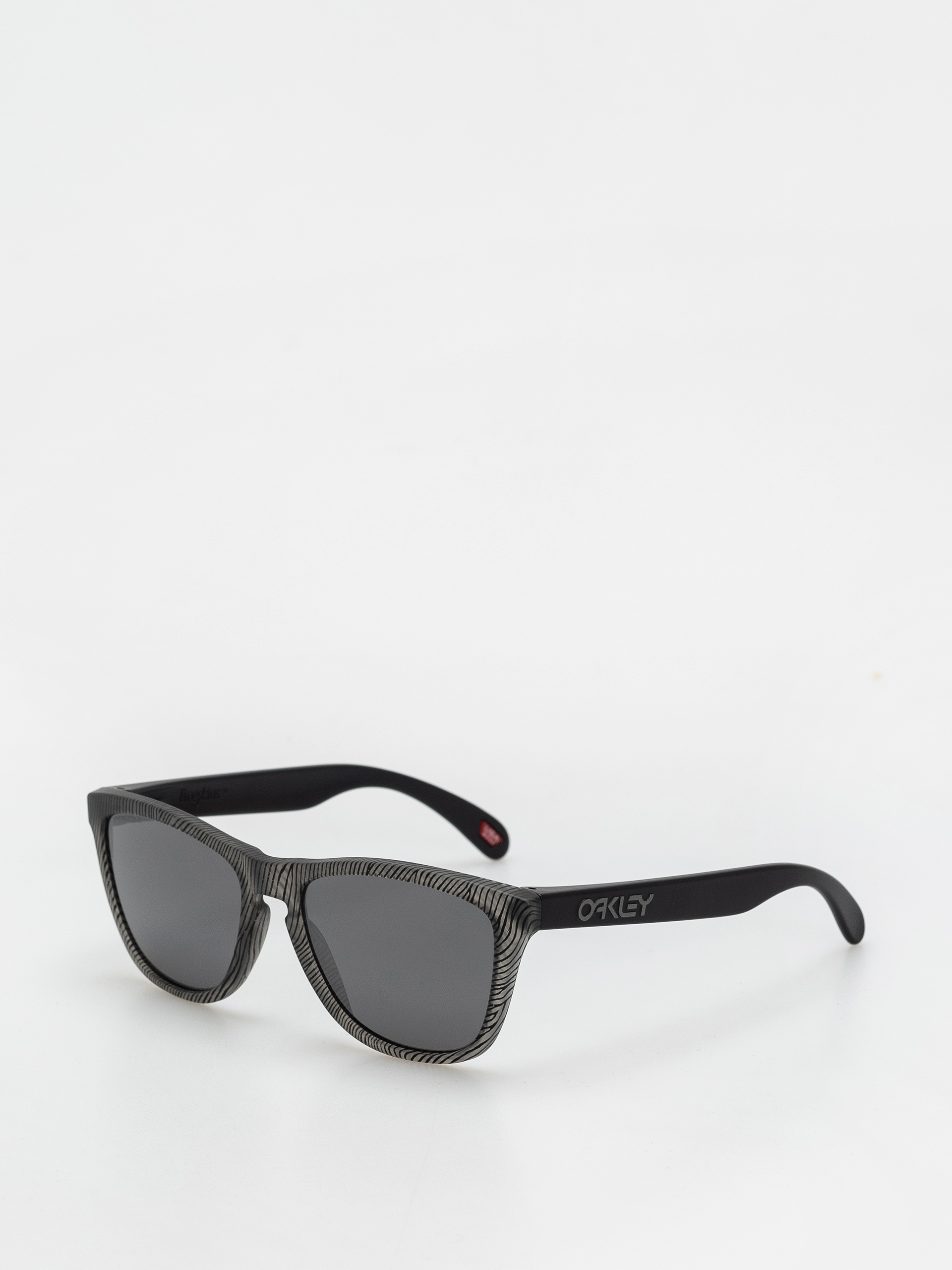 Napszemu00fcvegek Oakley Frogskins (matte grey ink fingerprint/prizm black)