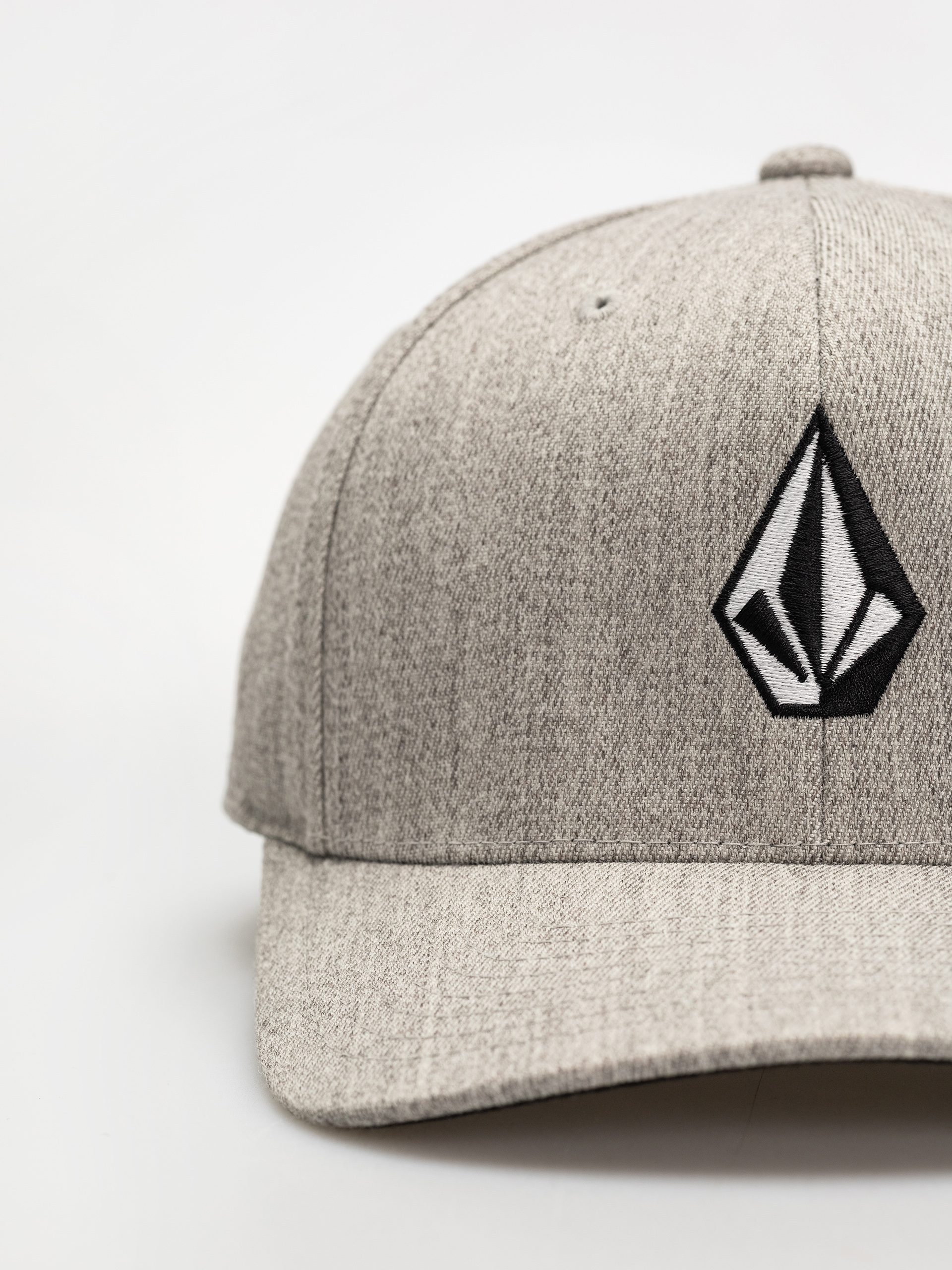 Volcom Full Stone Hthr Flexfit Baseball sapka (grey vintage)
