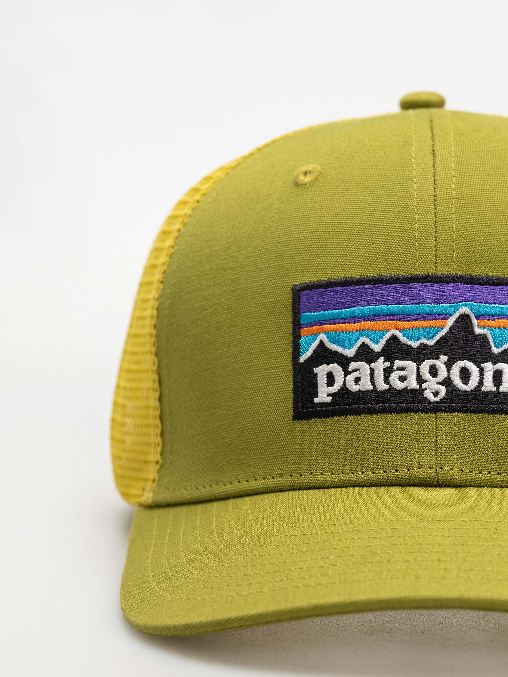 Patagonia P 6 Logo Trucker Baseball sapka (graze green)