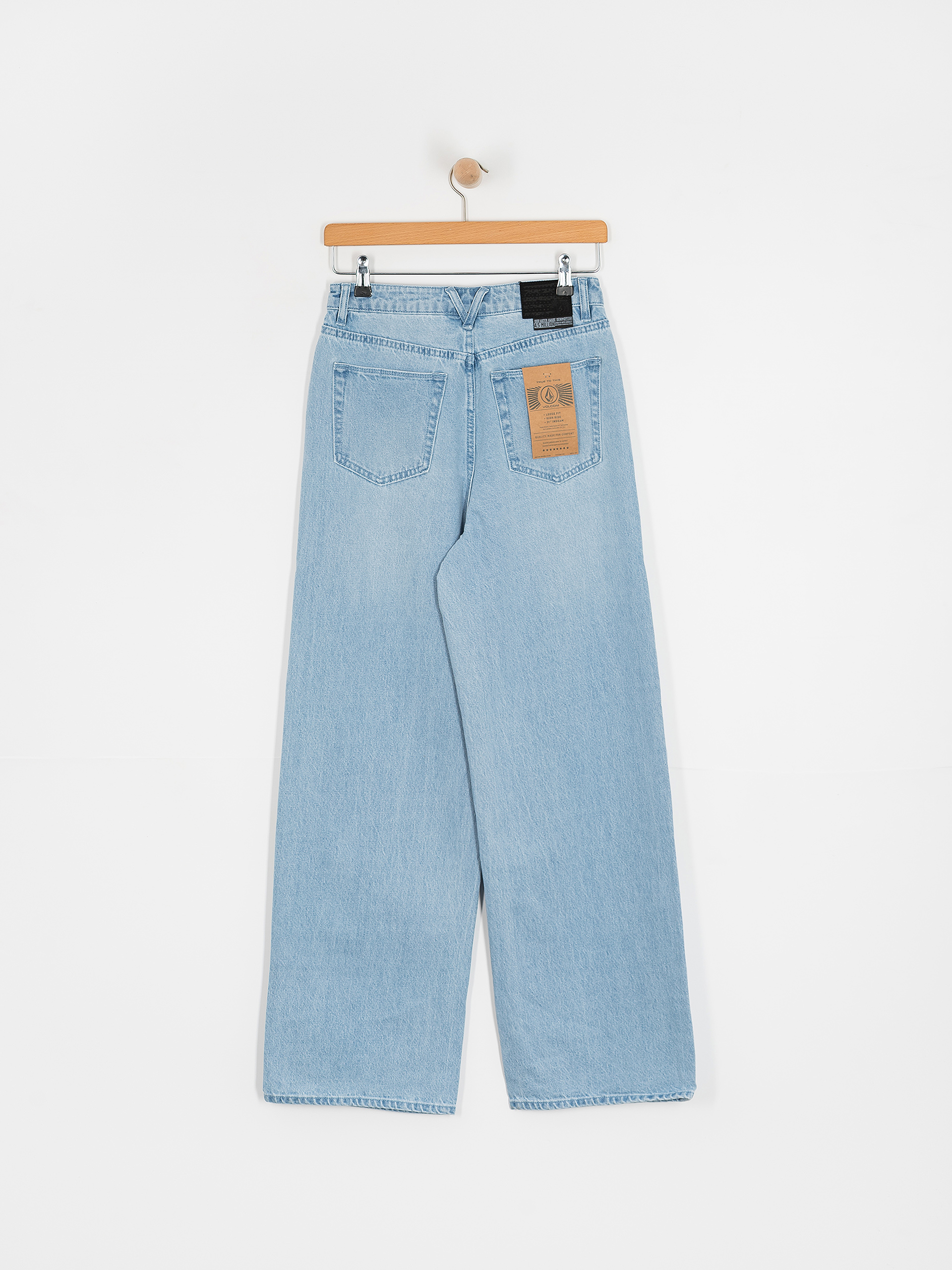 Volcom Stoned Bf Hirise Wmn Kisnadrág (blue bird)