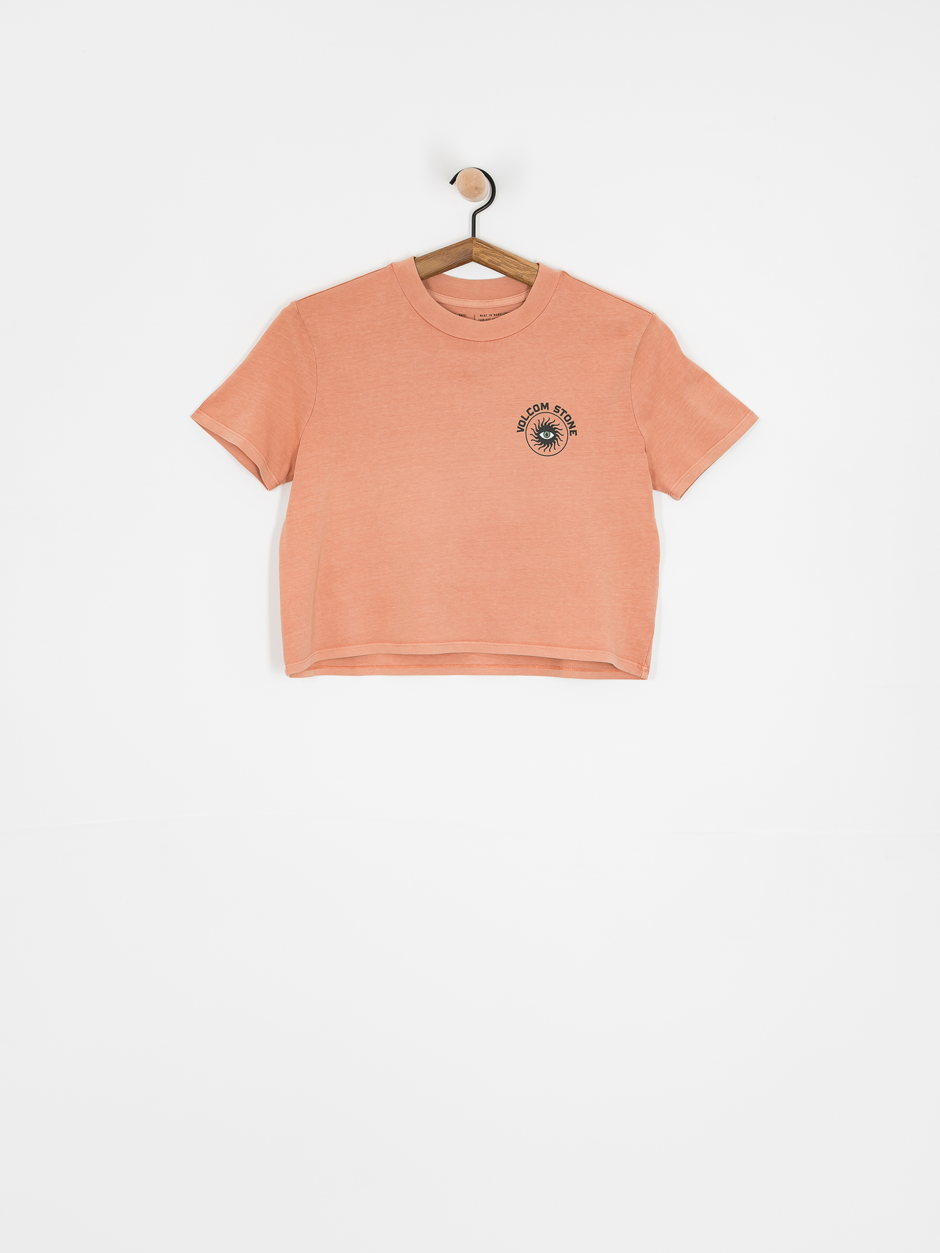 Volcom Dial Crop Wmn Póló (sand brown)