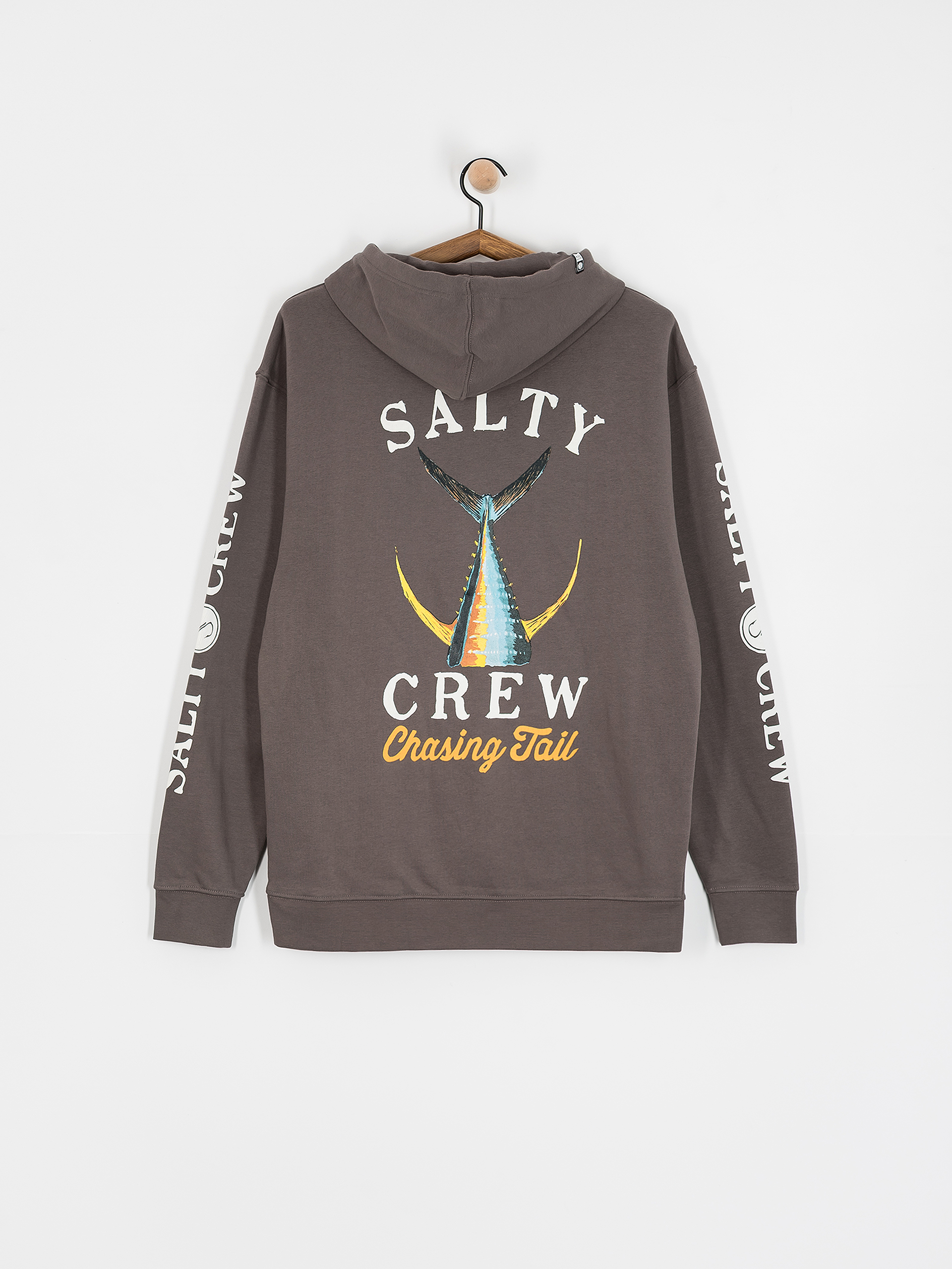 Salty Crew Tailed HD Kapucnis pulóver (charcoal)