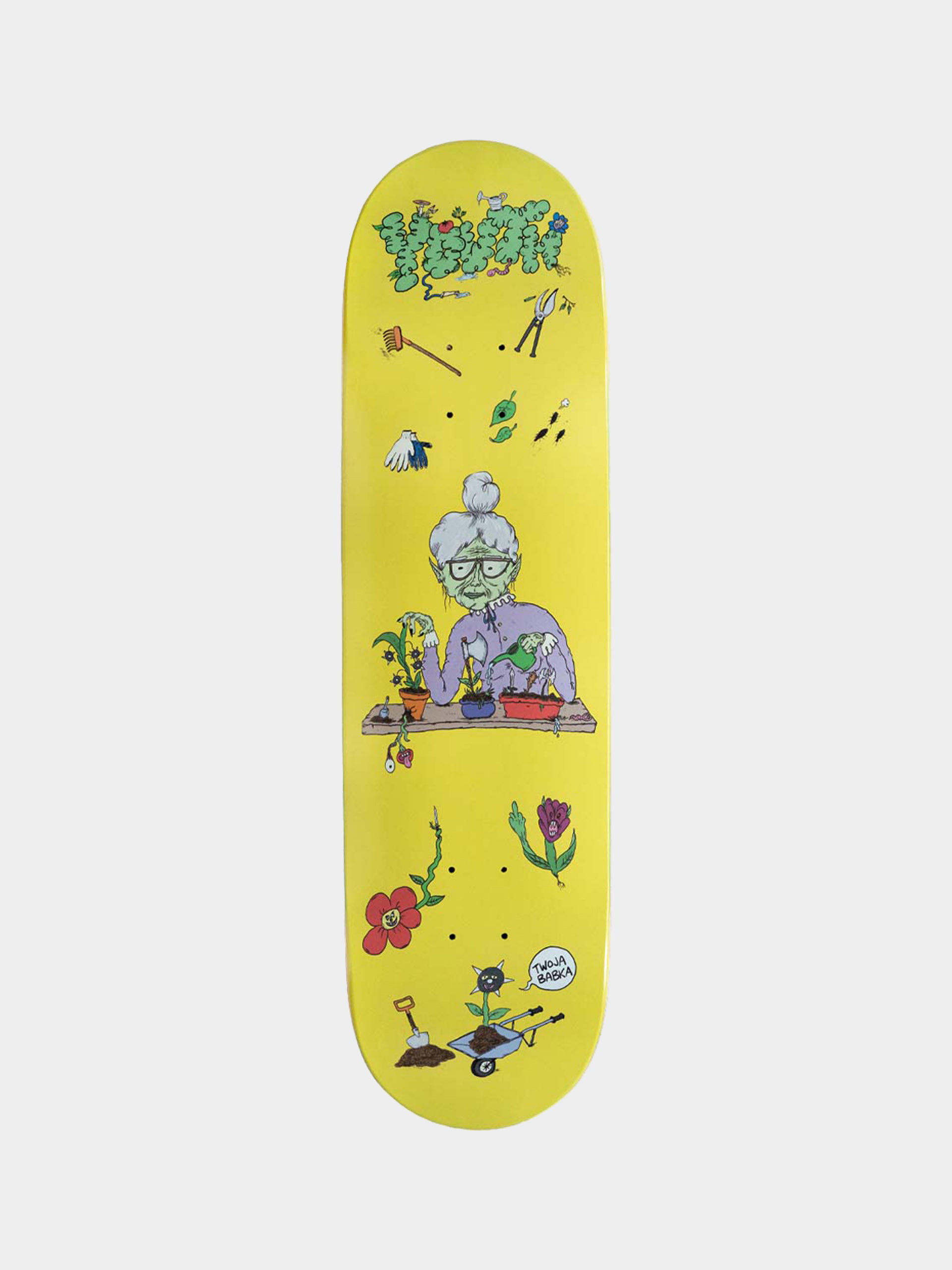 Gördeszka lap Youth Skateboards Bummers Twoja Babka (olive)