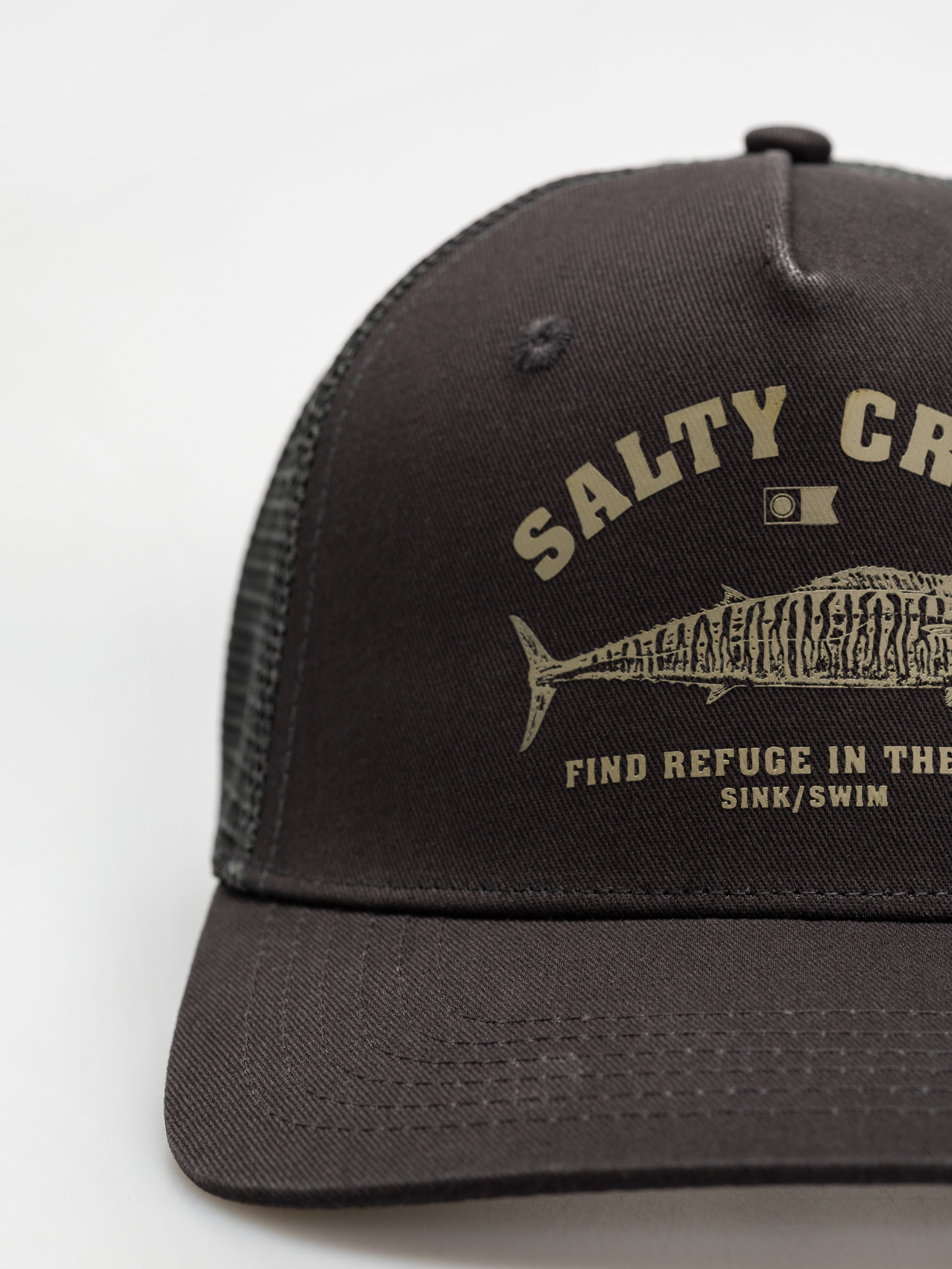 Salty Crew Wahoo Stamp Retro Trucker Baseball sapka (charcoal)