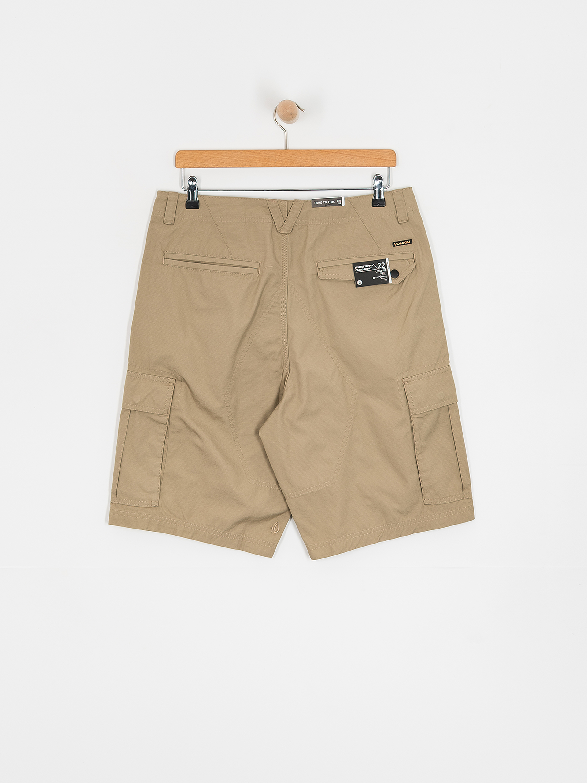 Volcom Strange Tripper Cargo 22 Rövidnadrág (khaki)