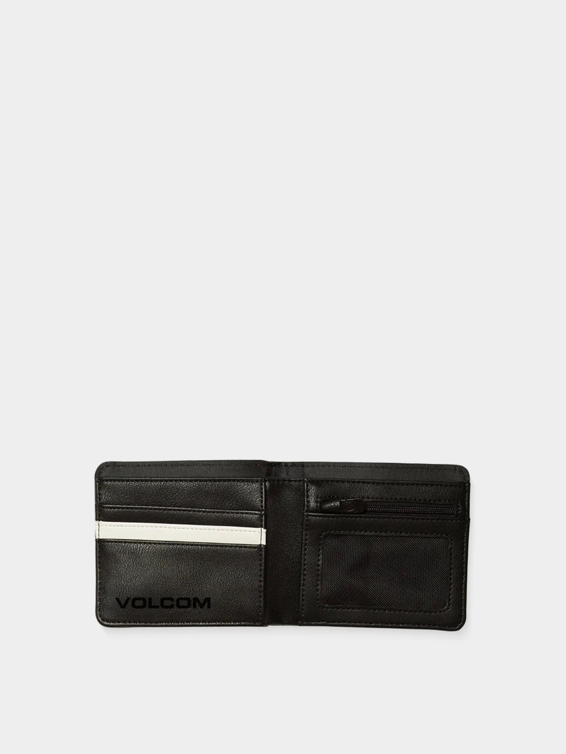 Volcom Slim Stone Pu S Pénztárca (black)