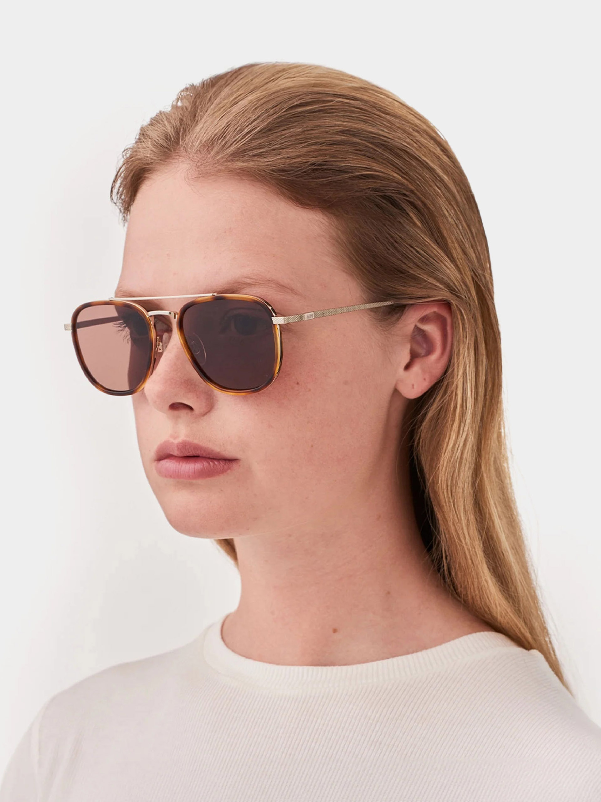 Napszemüvegek MessyWeekend Quentin (gold/brown)