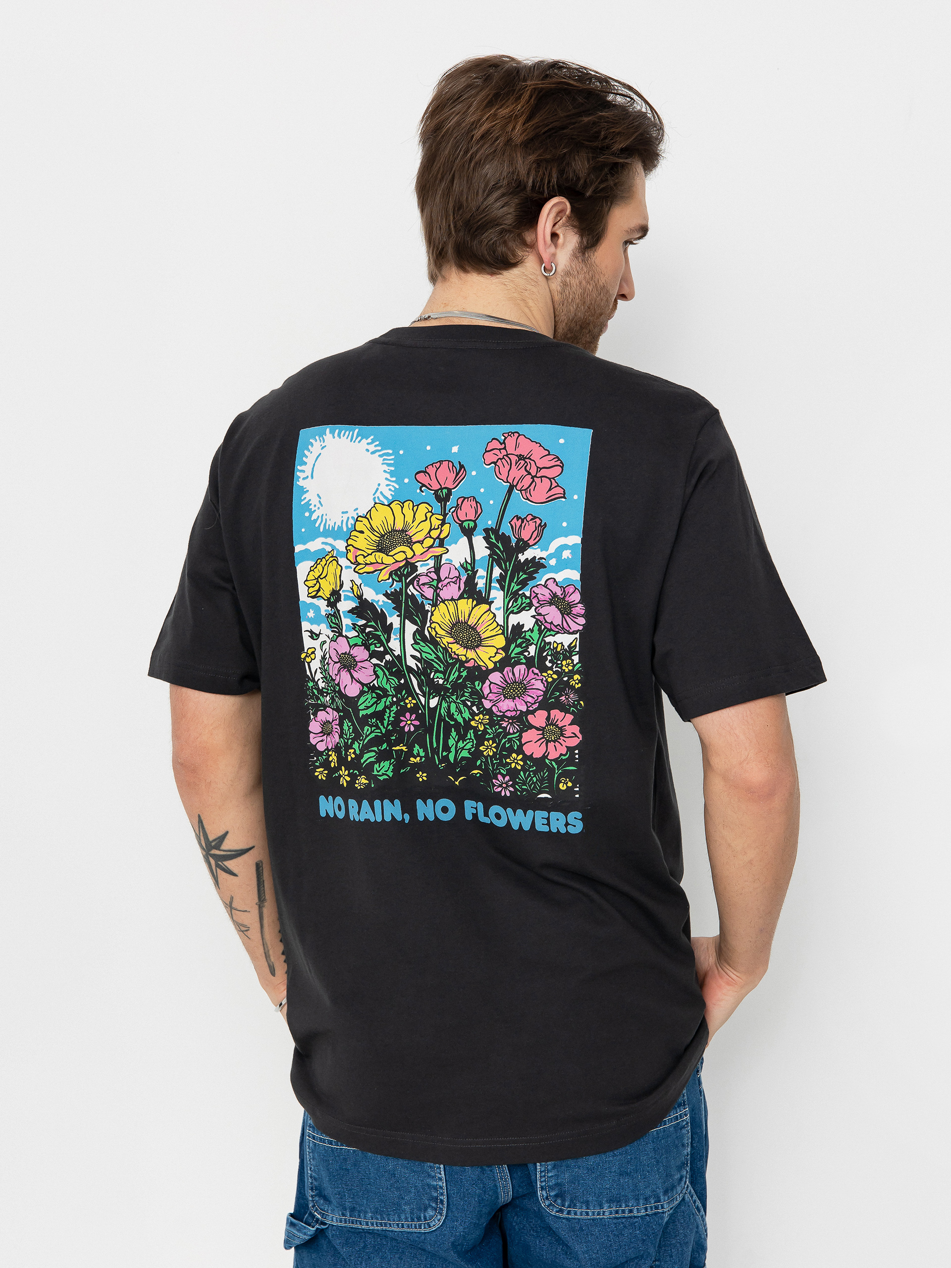 Element No Rain Póló (off black)