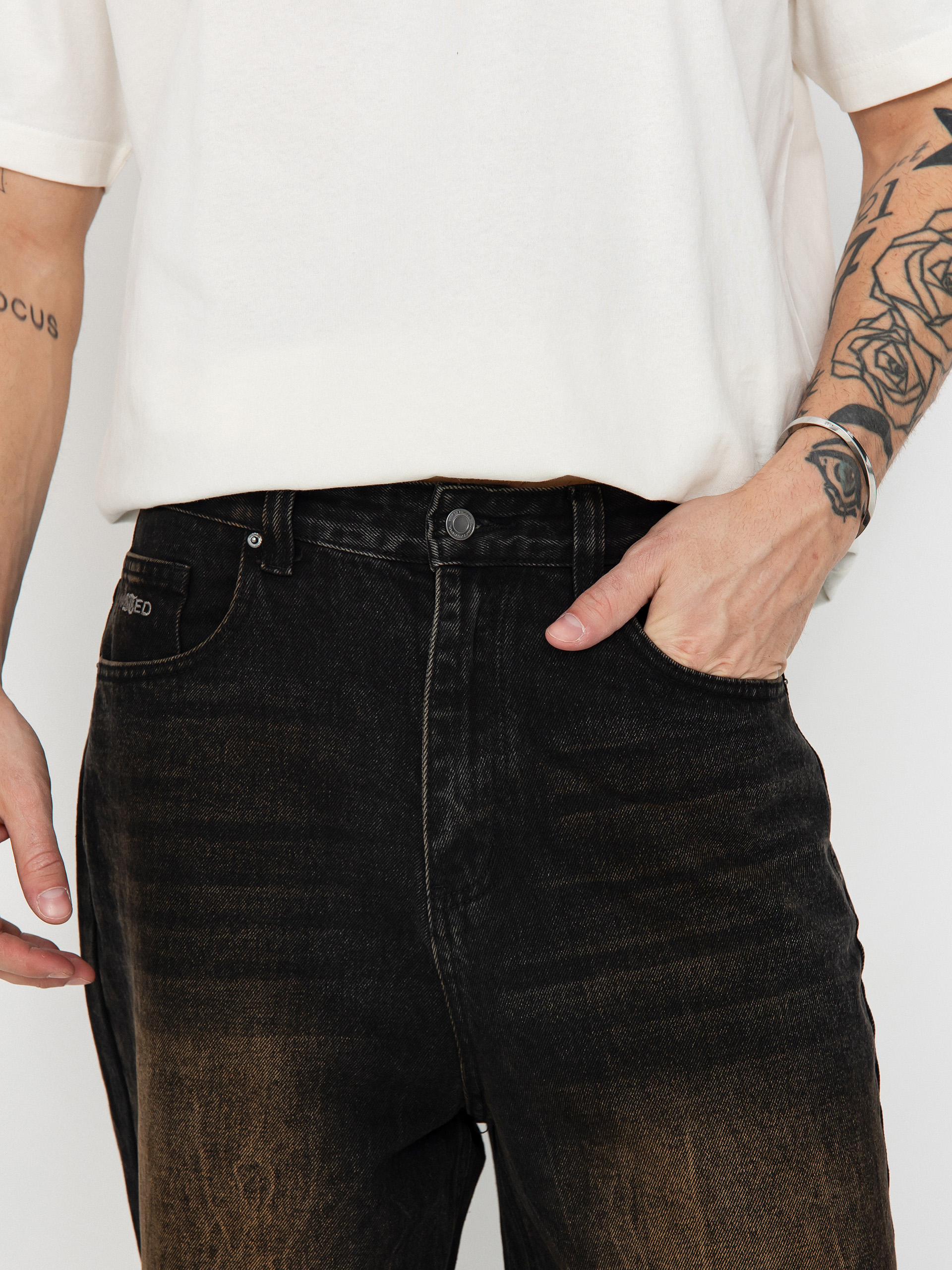 Wasted Paris Sandblast Casper Kisnadrág (faded black)