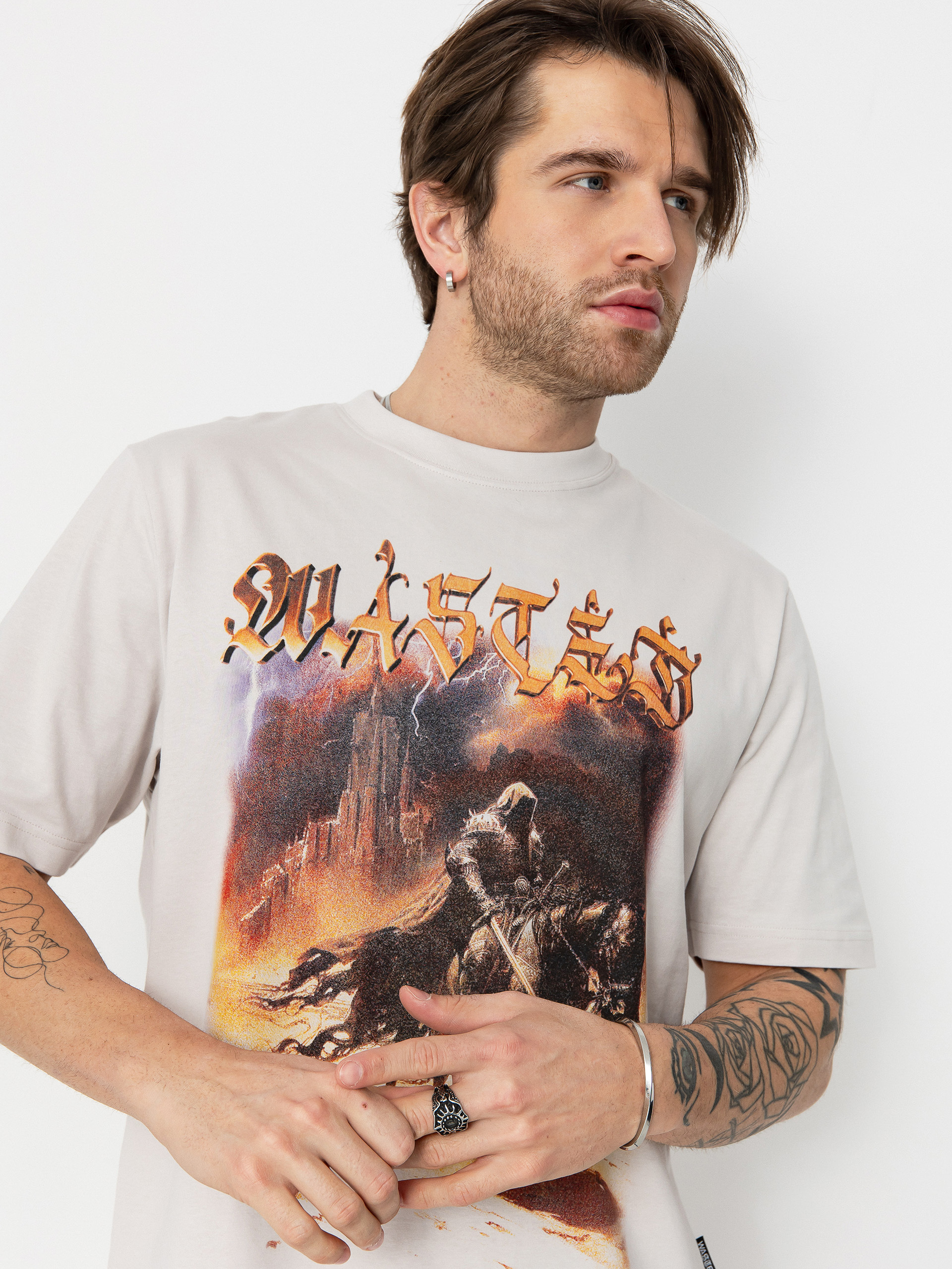 Wasted Paris Mirage Póló (fog white)