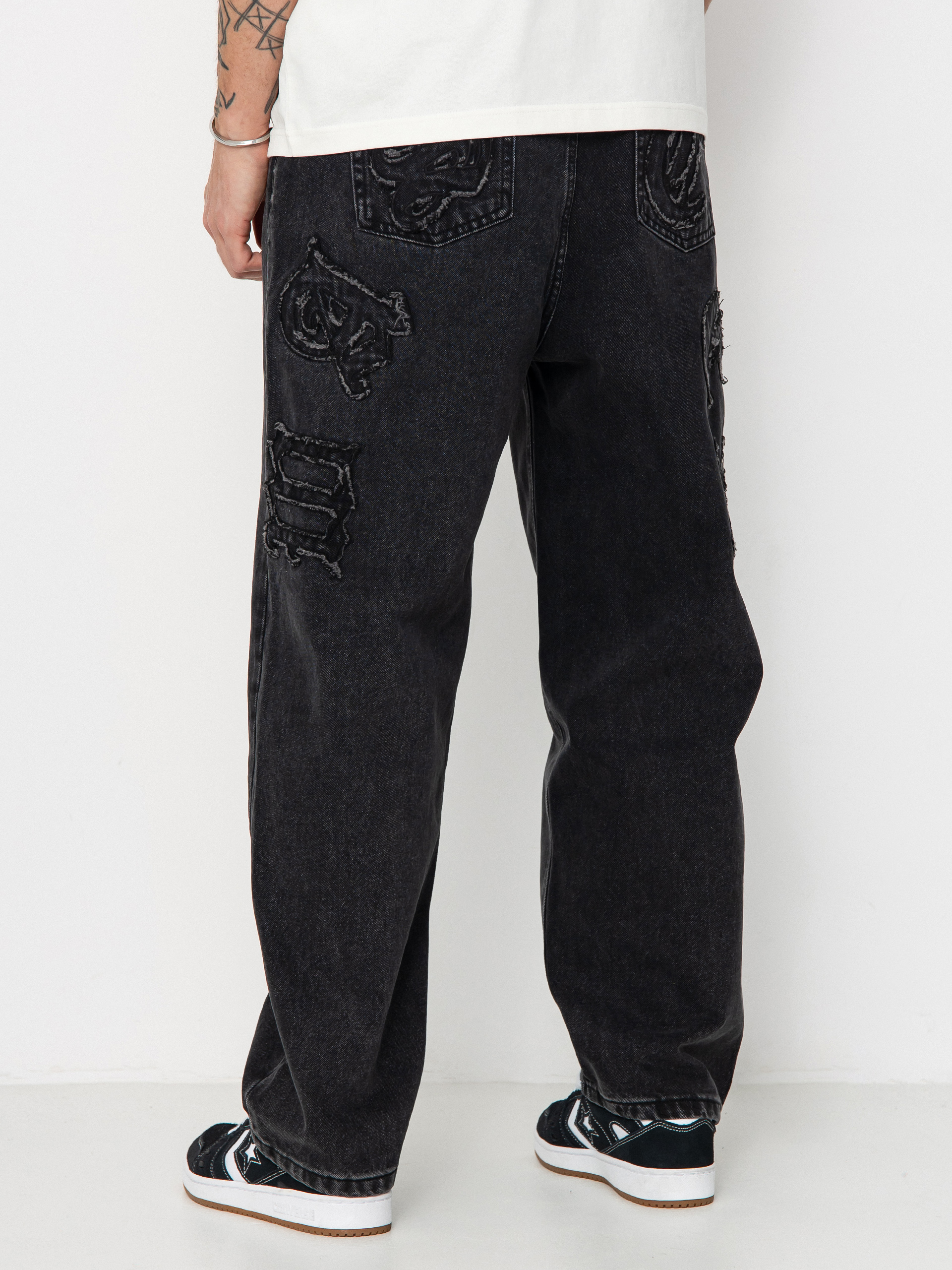 Wasted Paris Kingdom Curve Destroy Casper Kisnadrág (faded black)