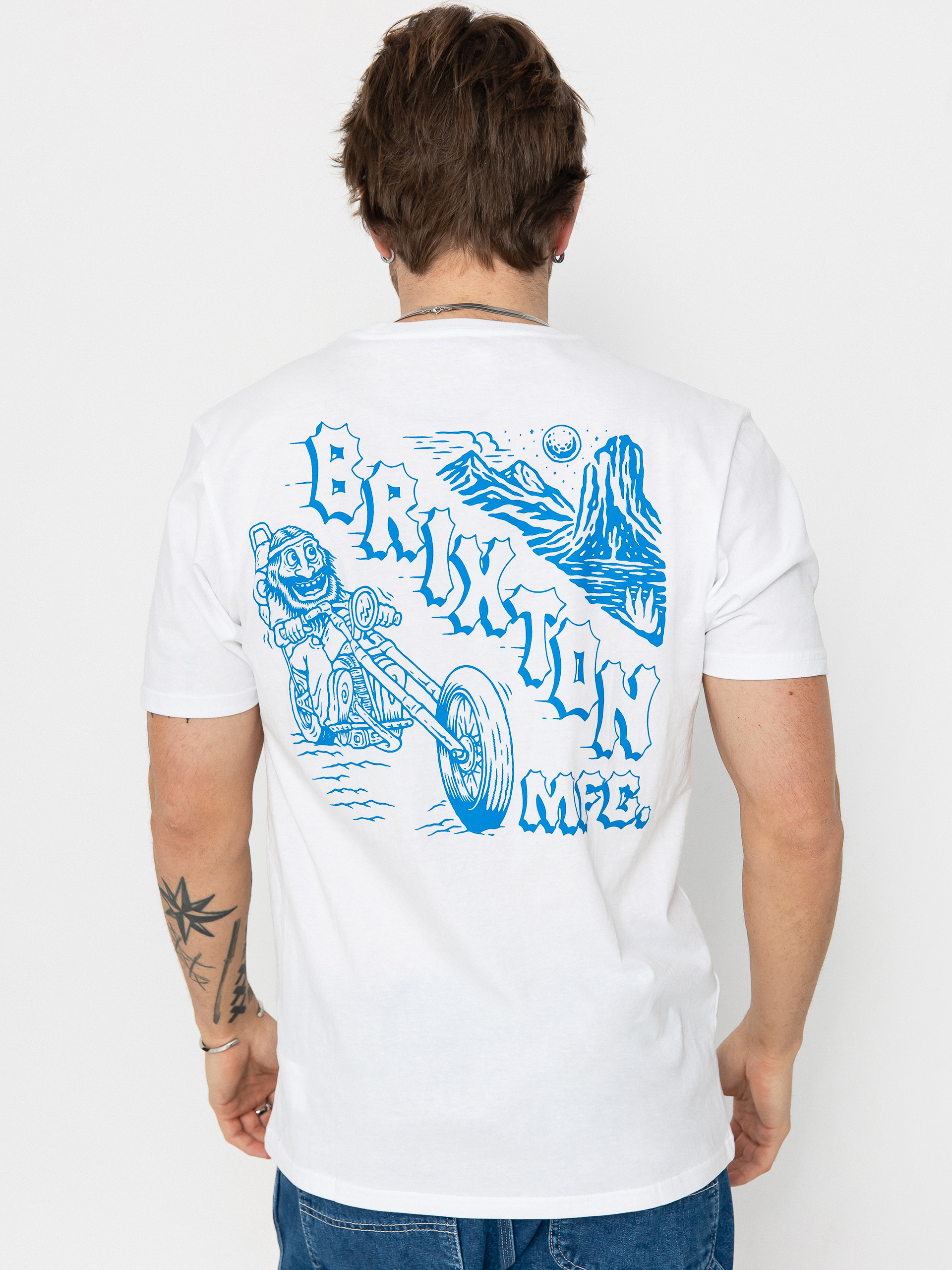 Brixton Pasco Tlrt Pu00f3lu00f3 (white)