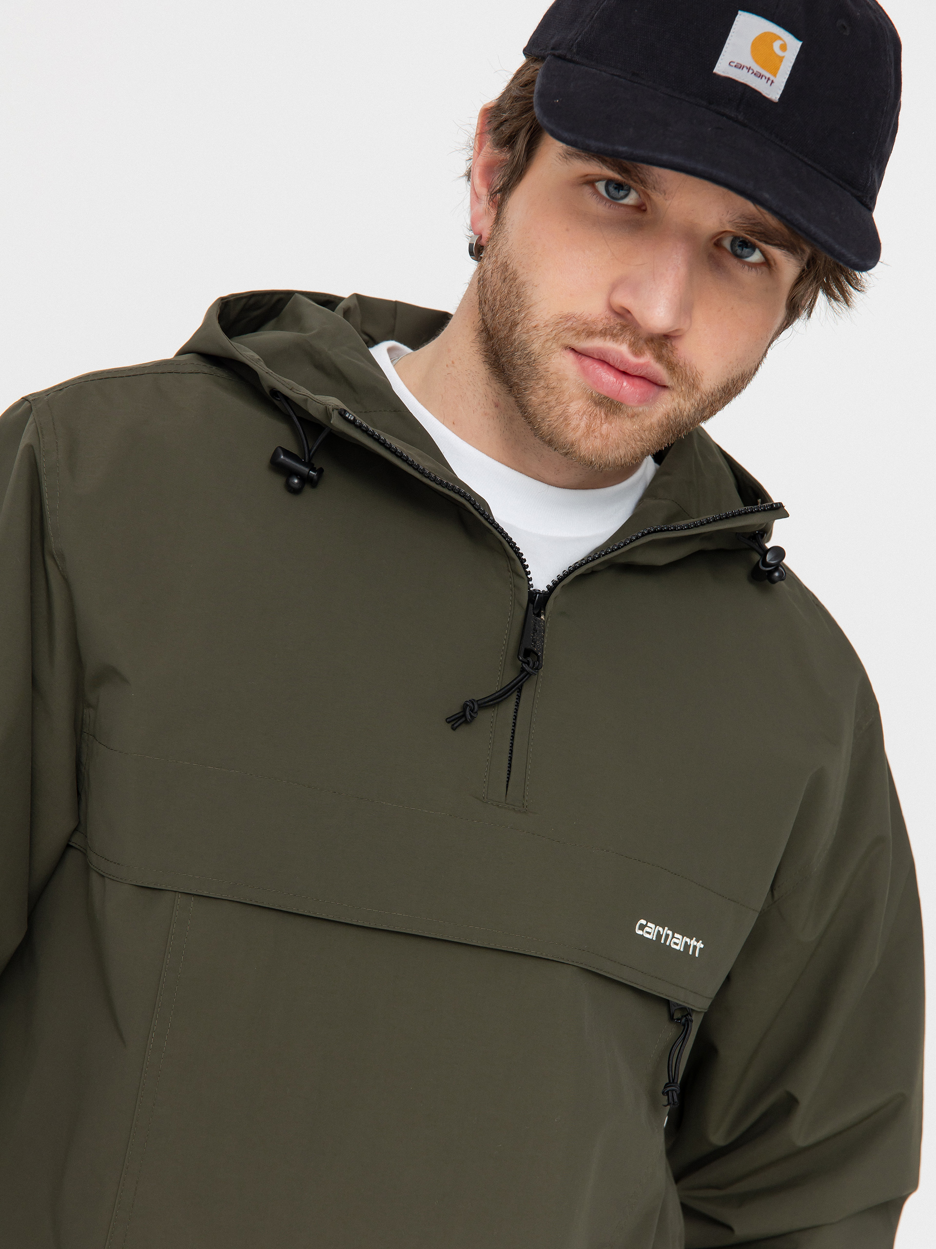 Carhartt WIP Windbreaker Dzseki (turtle/white)