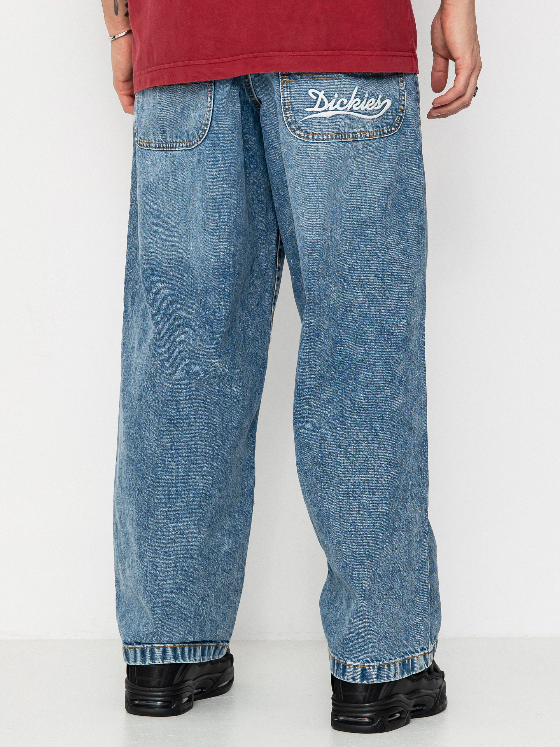 Dickies Loose Wave Kisnadrág (rinsed blue w/fade)