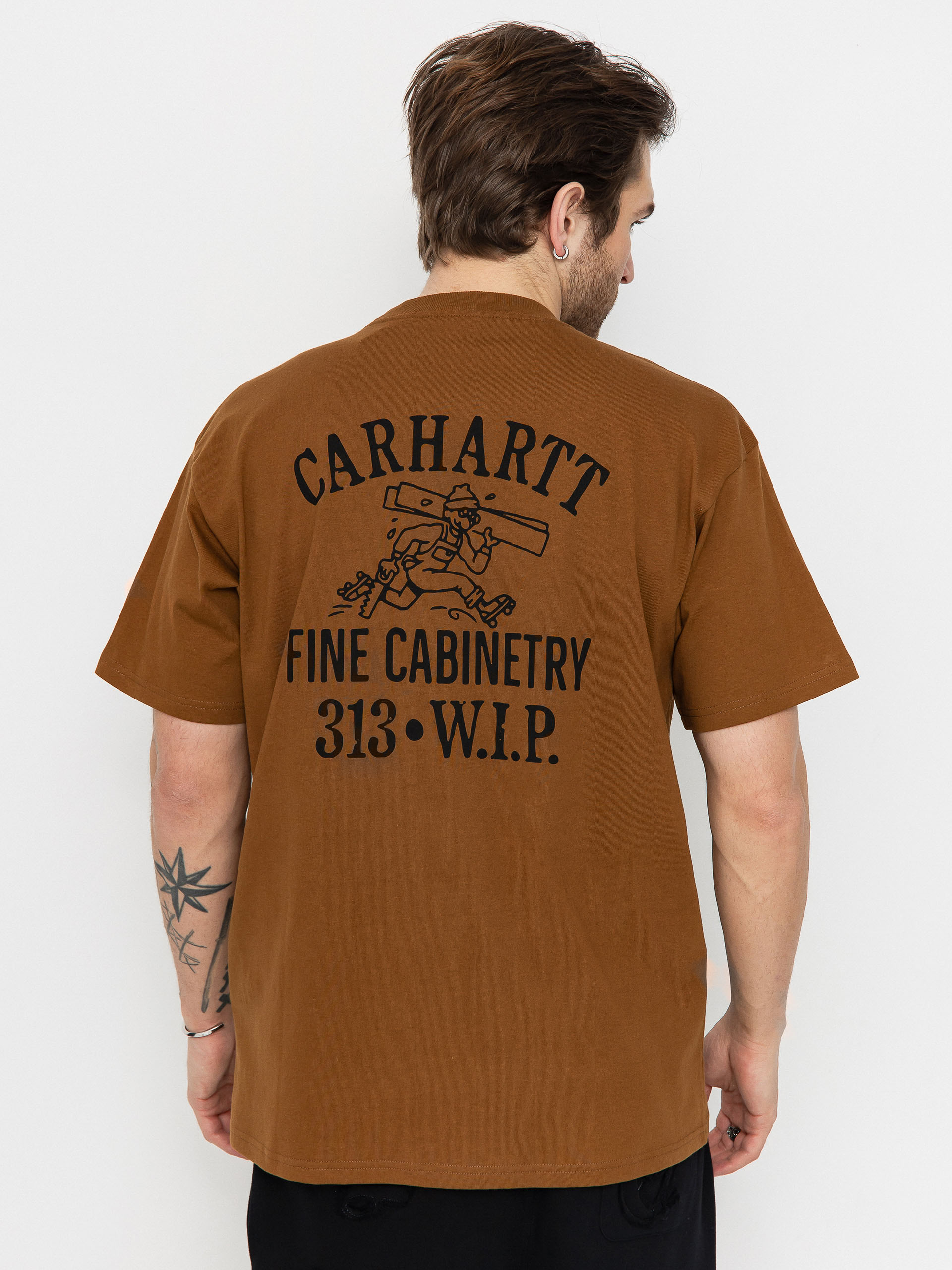 Carhartt WIP Cabinetry Pu00f3lu00f3 (hamilton brown/black)