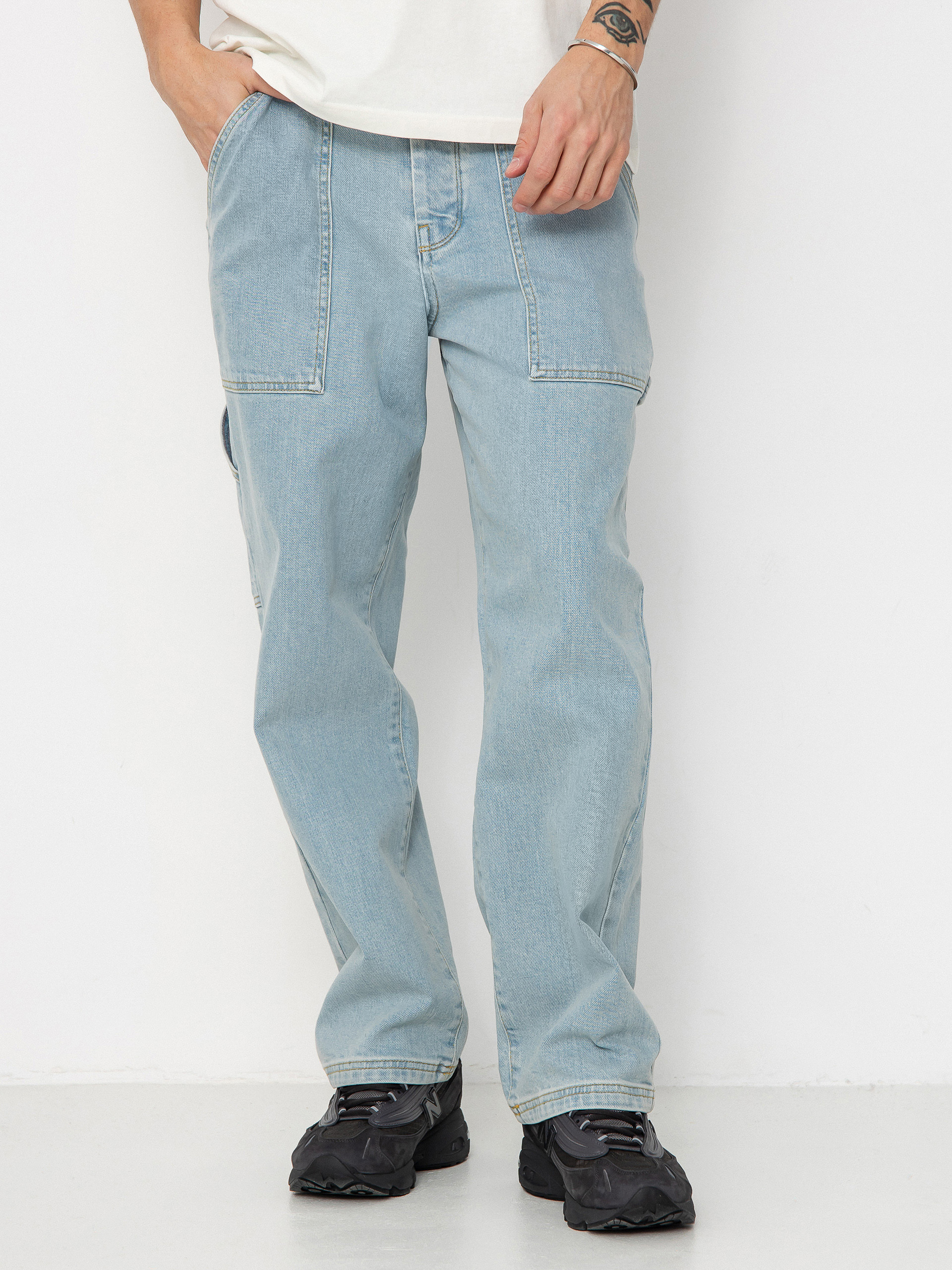 Homeboy X Tra Work Pants Denim Kisnadrág