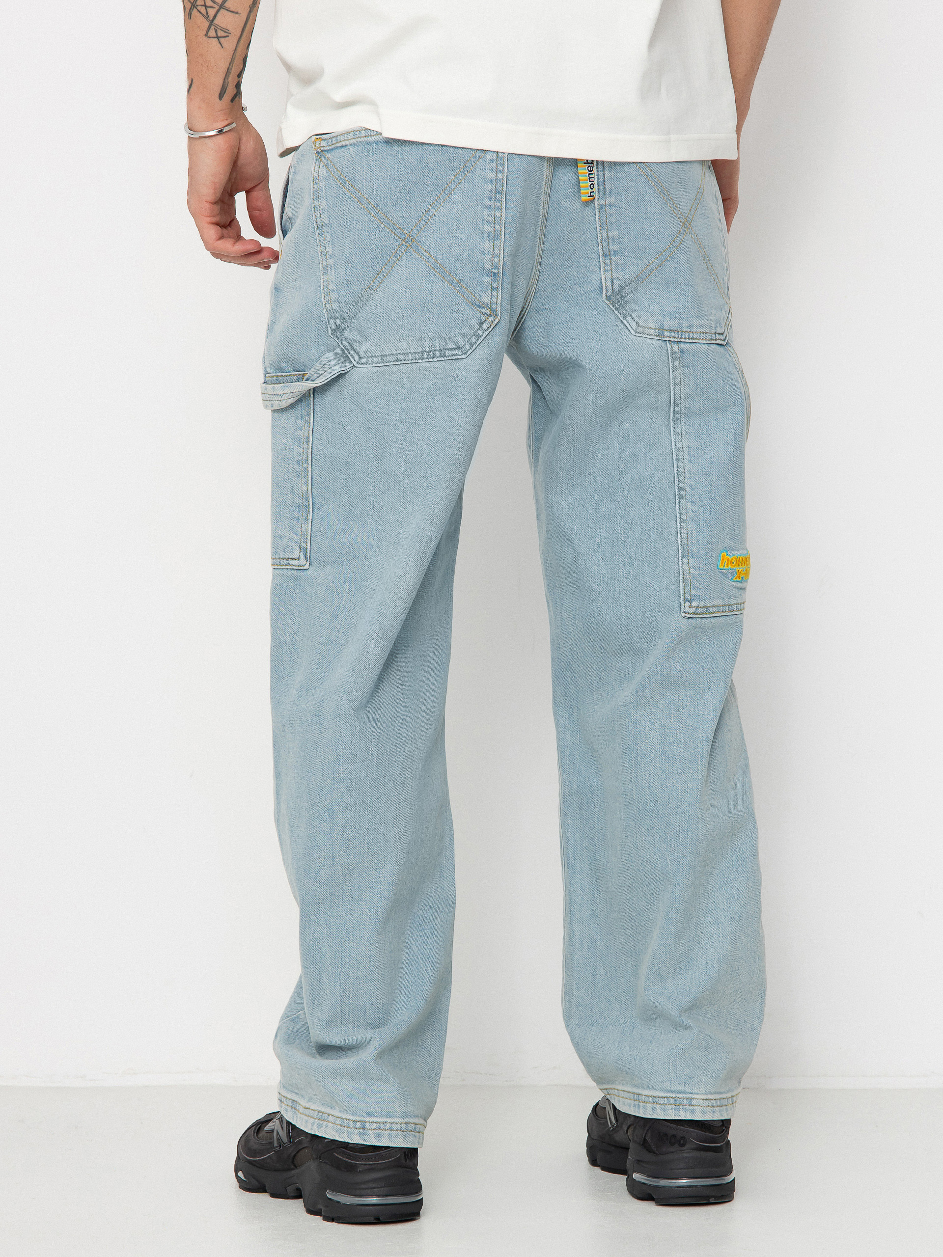 Homeboy X Tra Work Pants Denim Kisnadrág (moon)