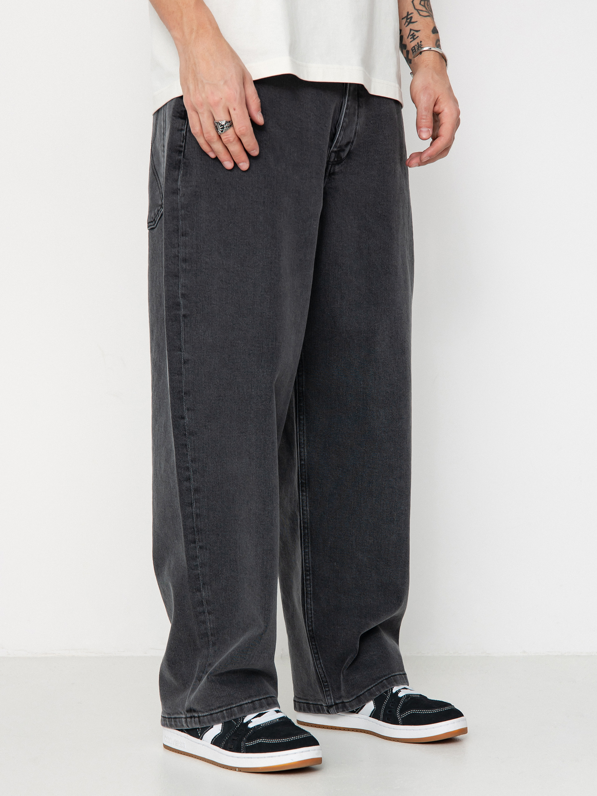 Homeboy X Tra Monster Denim Kisnadrág (washed grey)