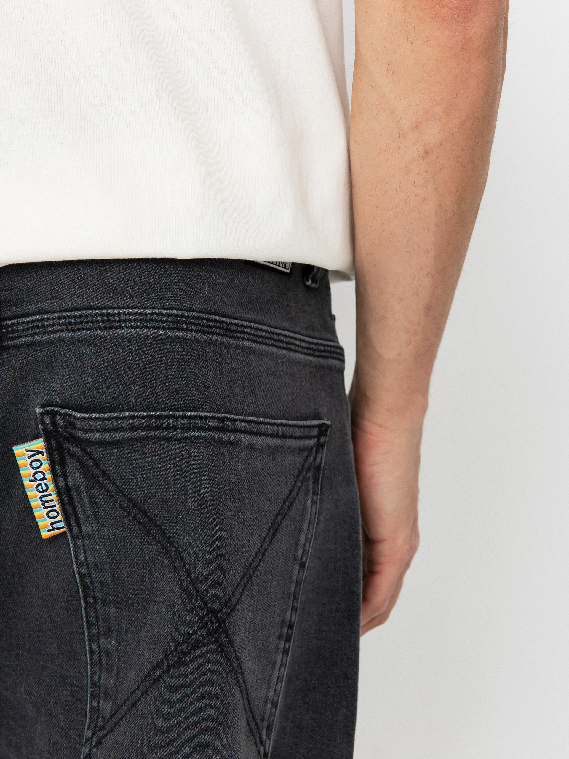 Homeboy X Tra Monster Denim Kisnadrág (washed grey)