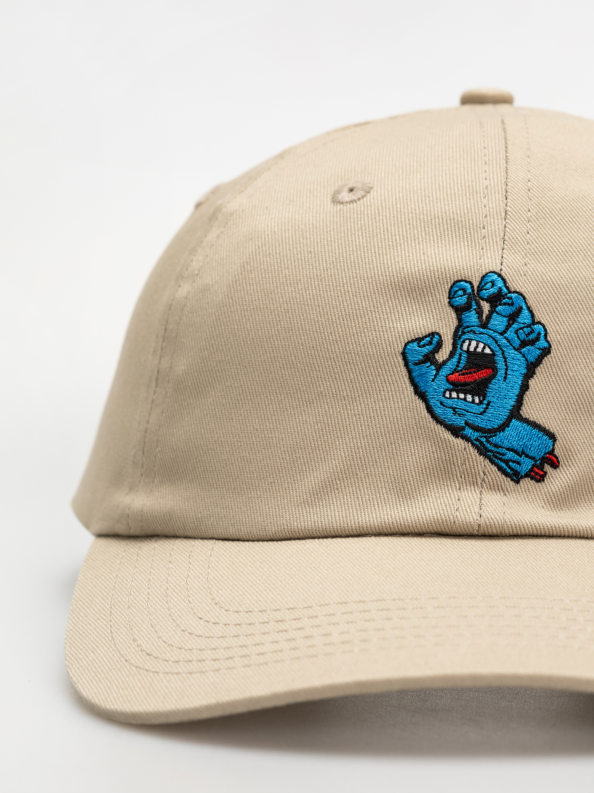 Baseball sapka Santa Cruz Screaming Mini Hand (blond wood)