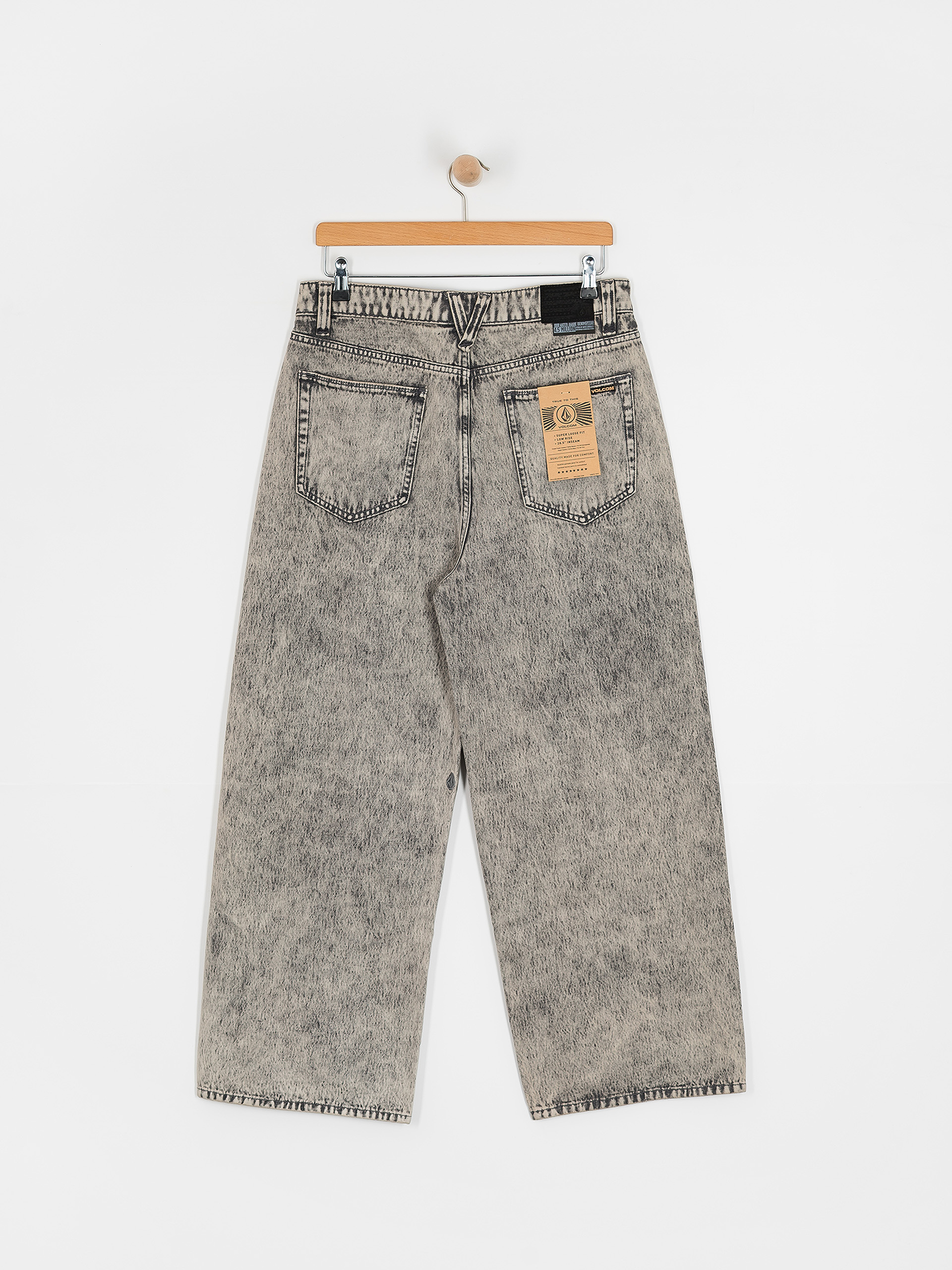 Volcom Beeggy Wmn Kisnadrág (grey vintage)