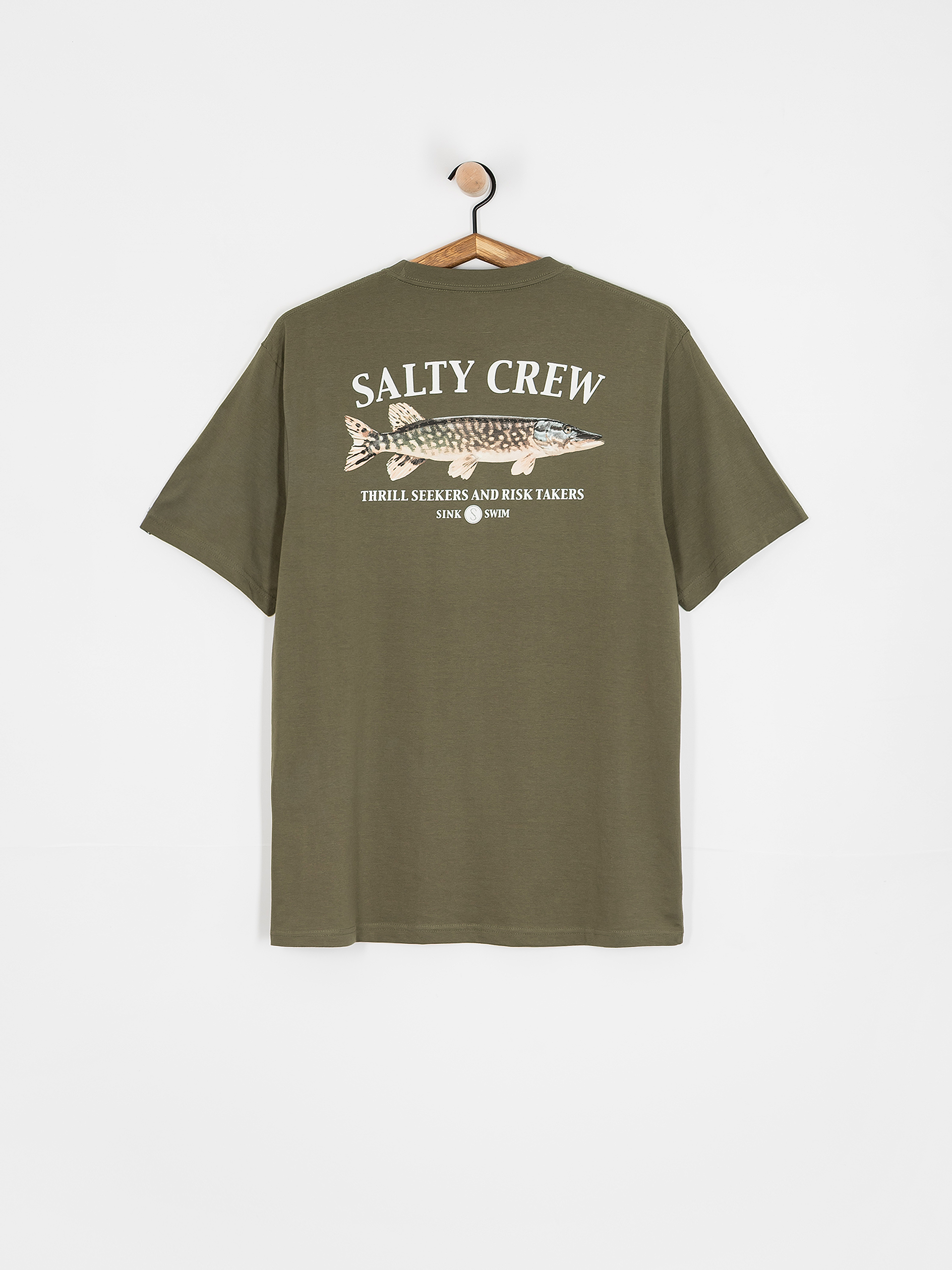 Salty Crew Euro Pike Premium Póló (dusty olive)