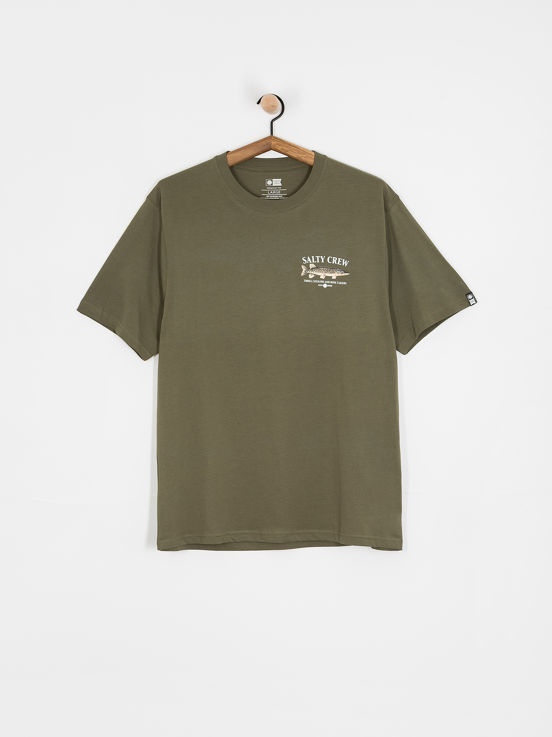 Salty Crew Euro Pike Premium Póló (dusty olive)