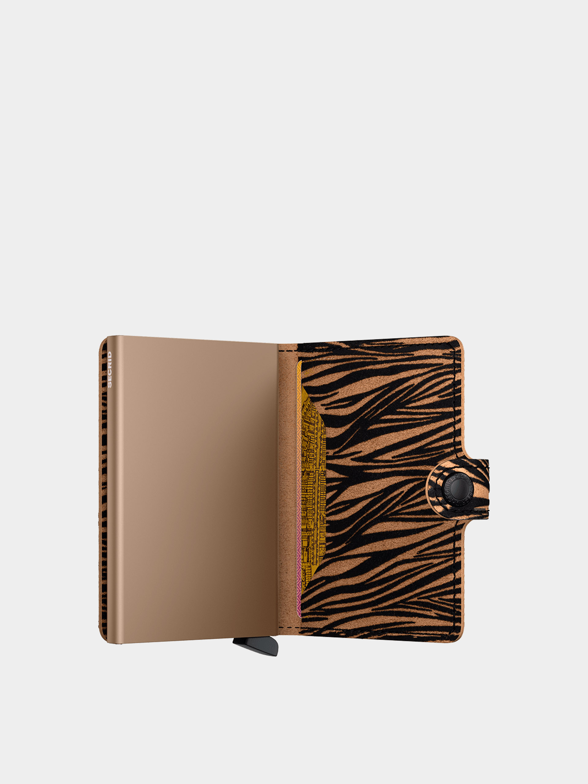 Pénztárca Secrid Miniwallet (zebra beige)
