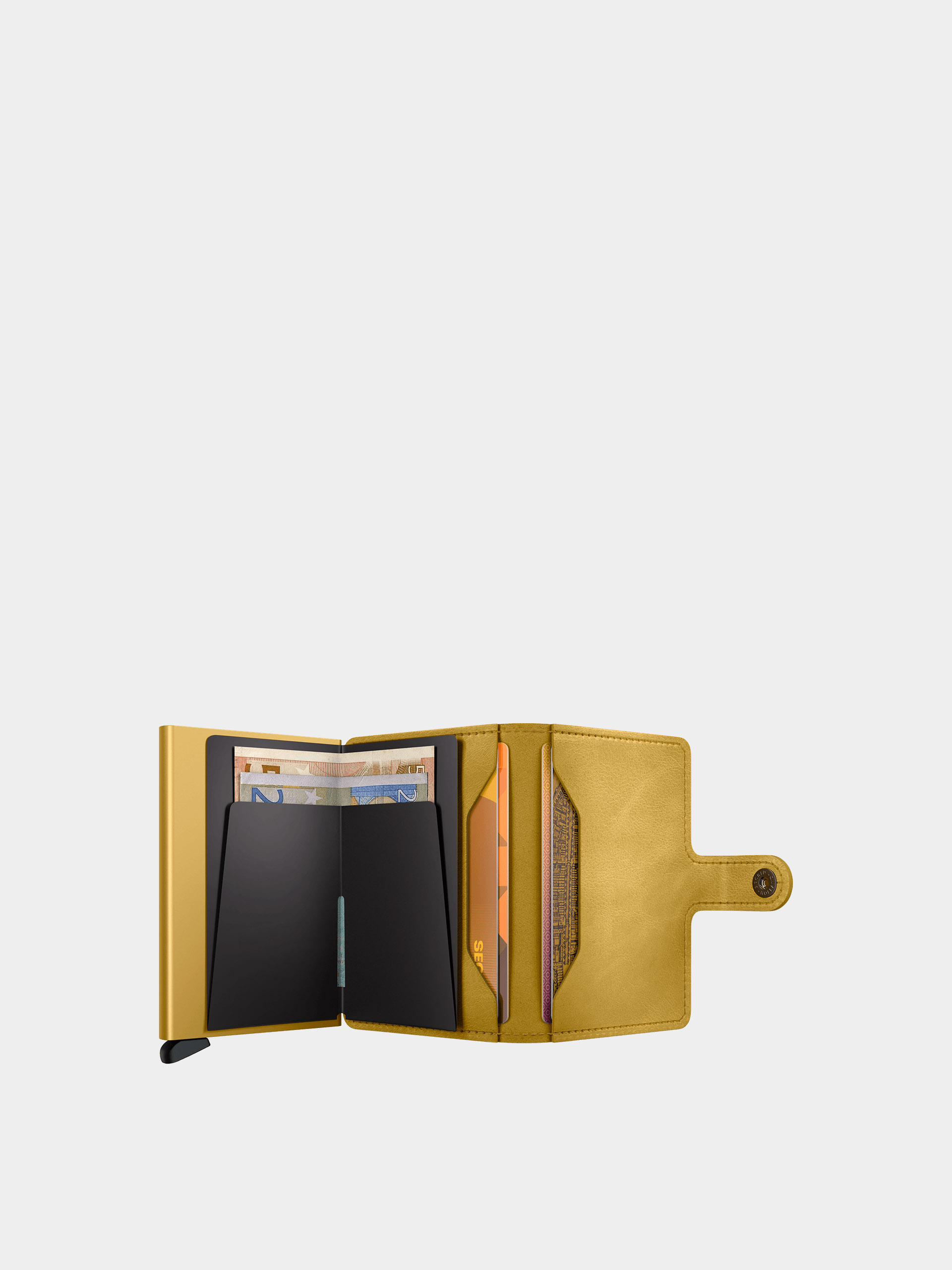 Pénztárca Secrid Miniwallet (vintage yellow)