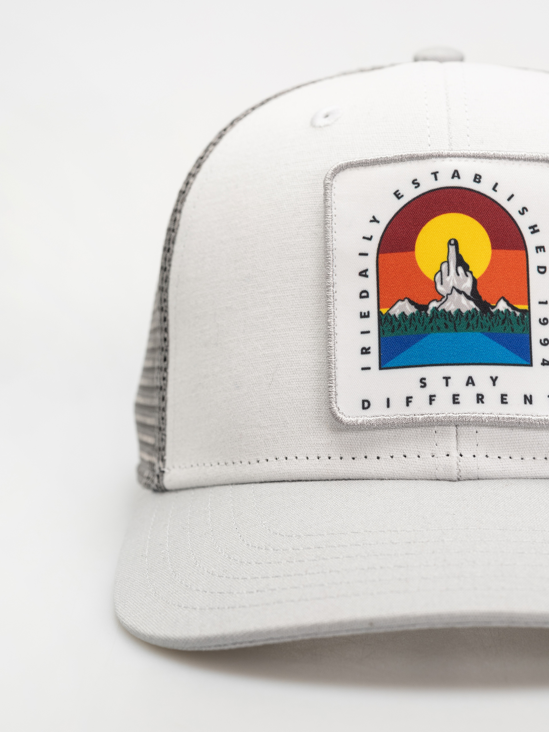 Baseball sapka Iriedaily Stonefinger (stone grey)