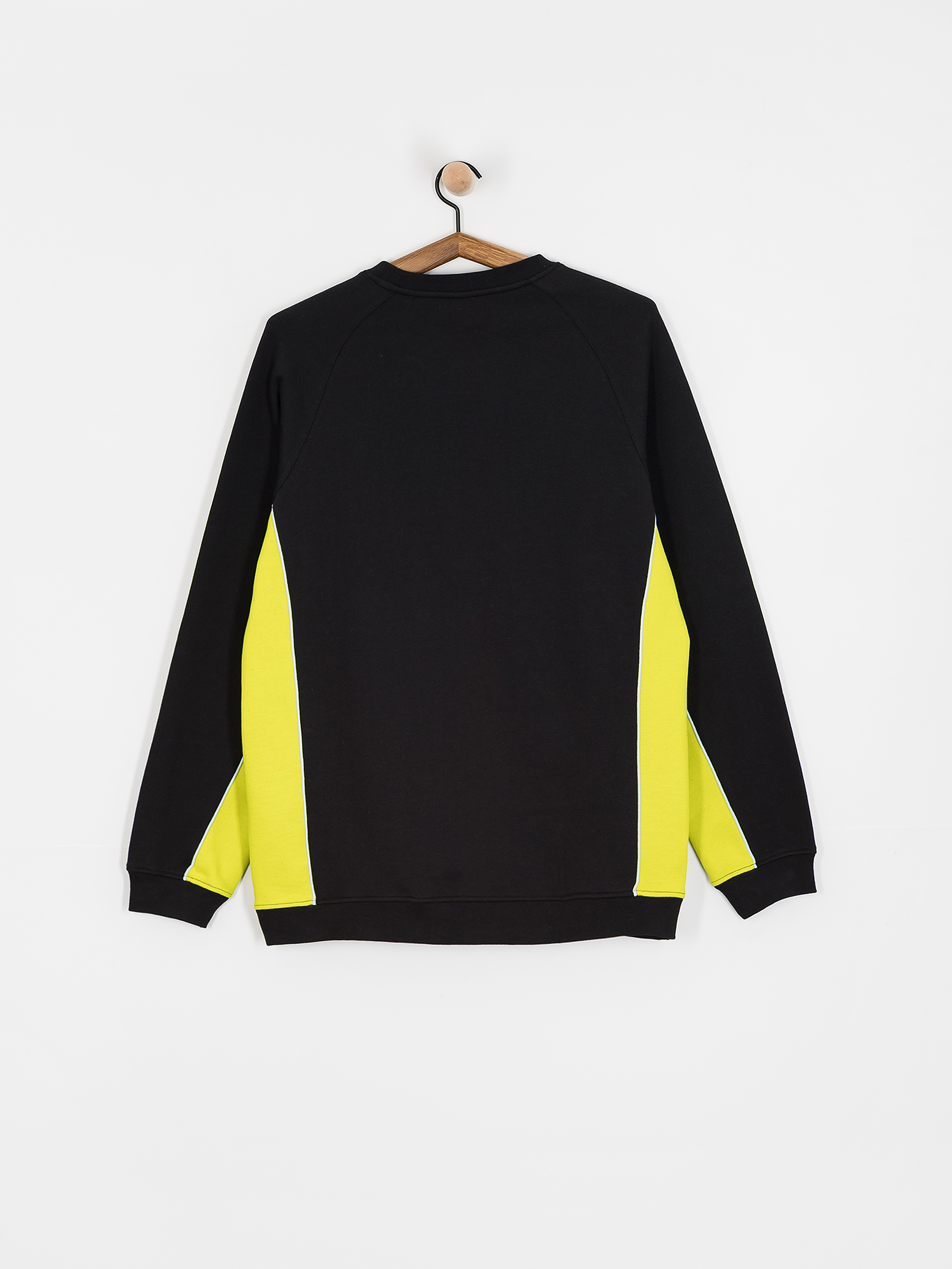 Santa Cruz Strip Front Racer Crew Pulóver (apple green/black)