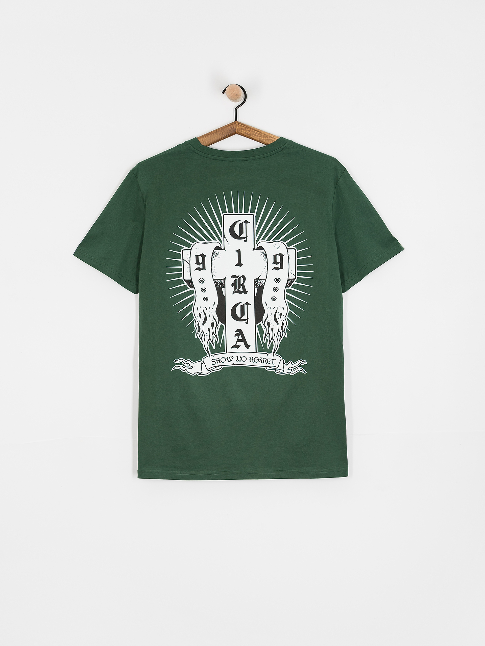 Circa No Regret Póló (bottle green)