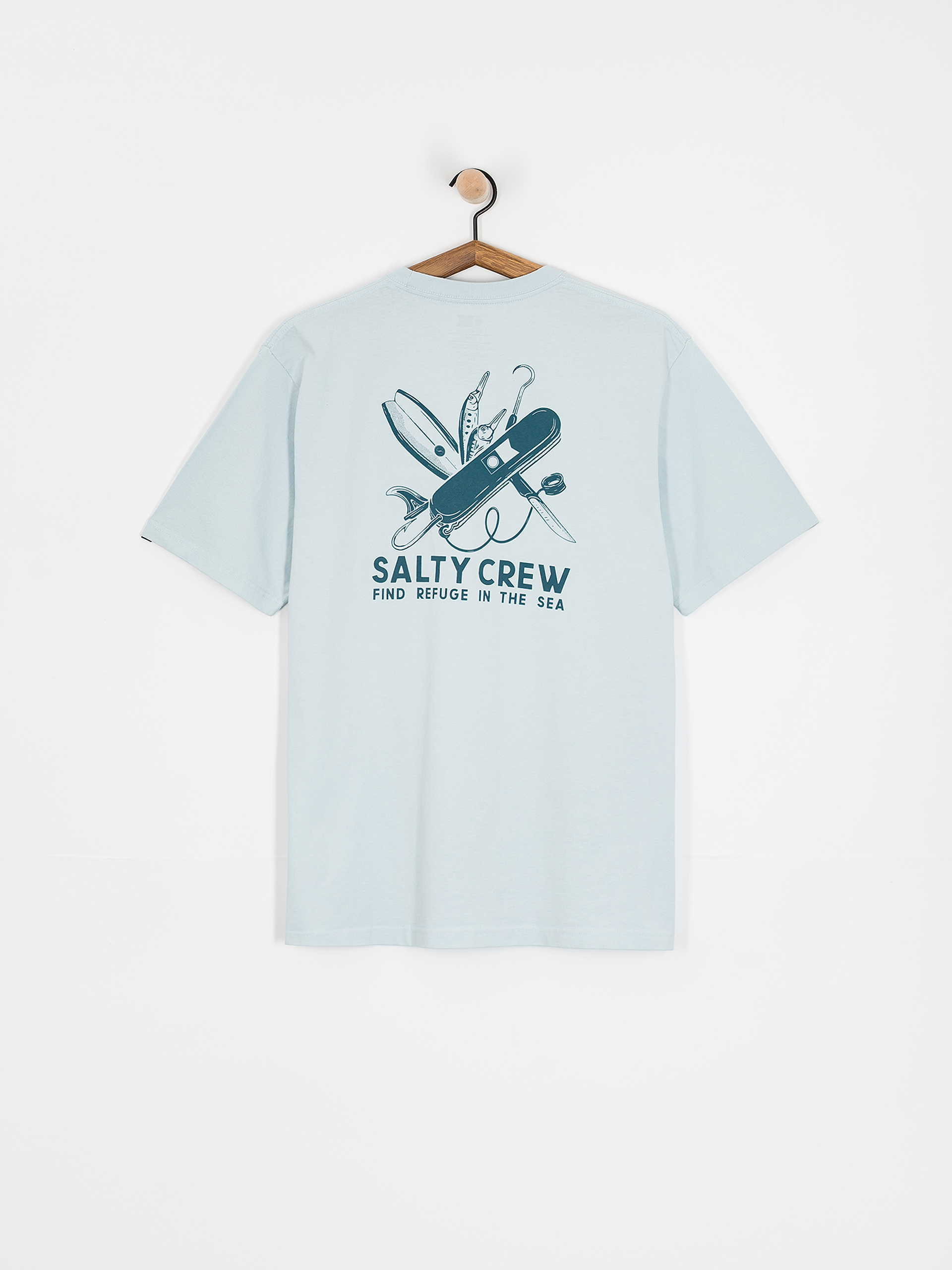 Salty Crew Pocket Knife Vintage Póló (blue fog)