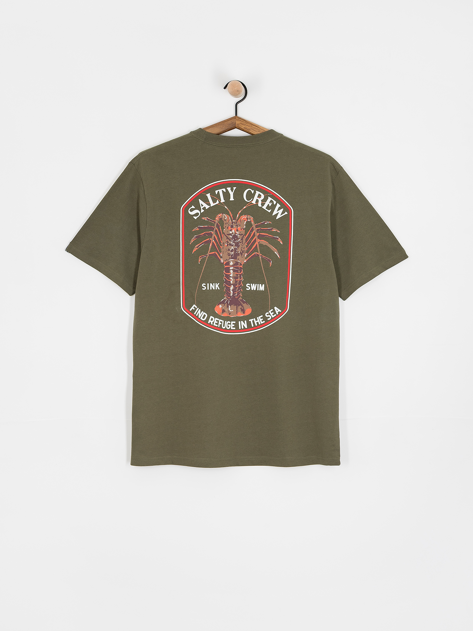Salty Crew Spiny Standard Póló (dusty olive)
