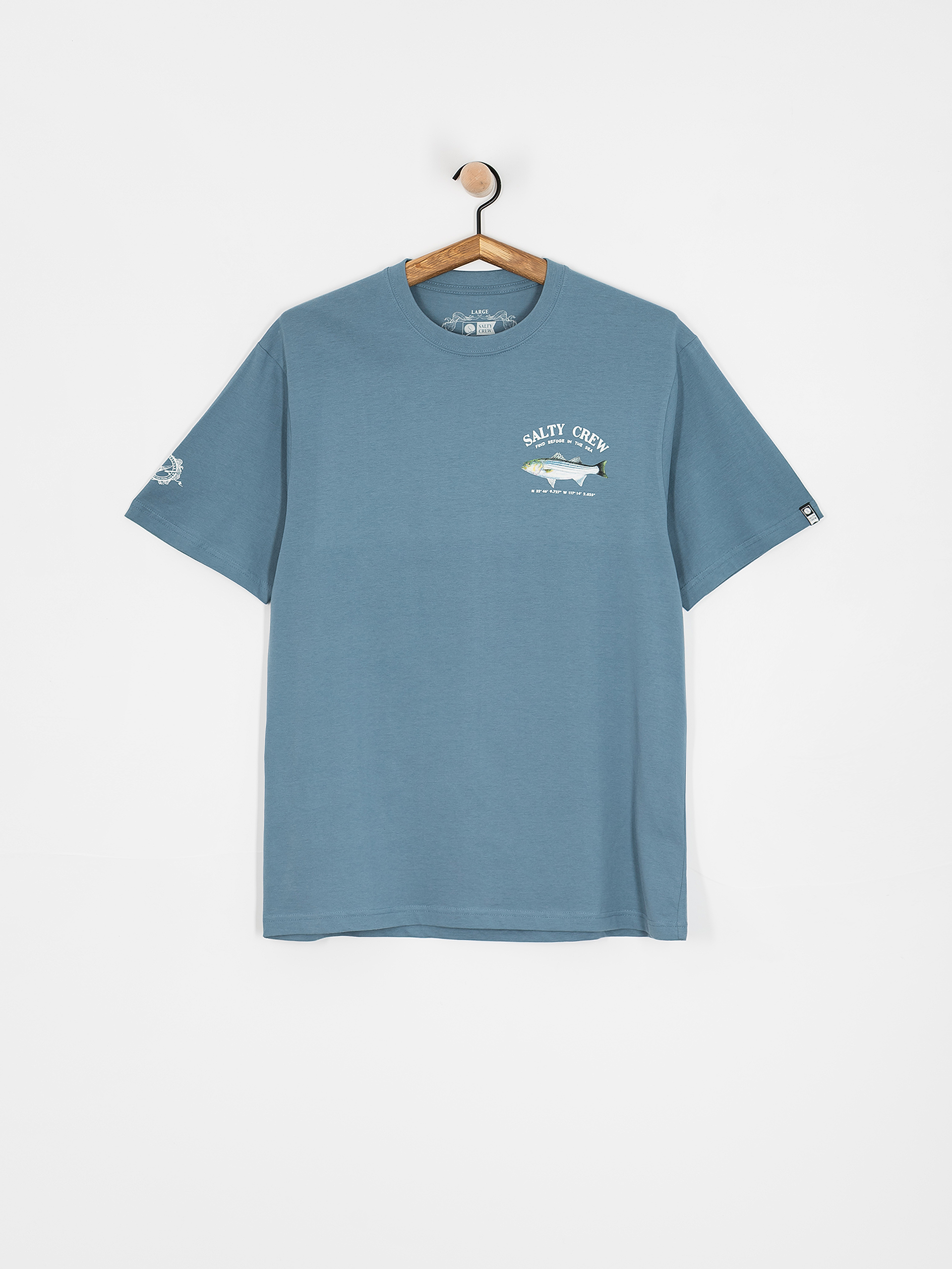 Póló Salty Crew Striper (slate)