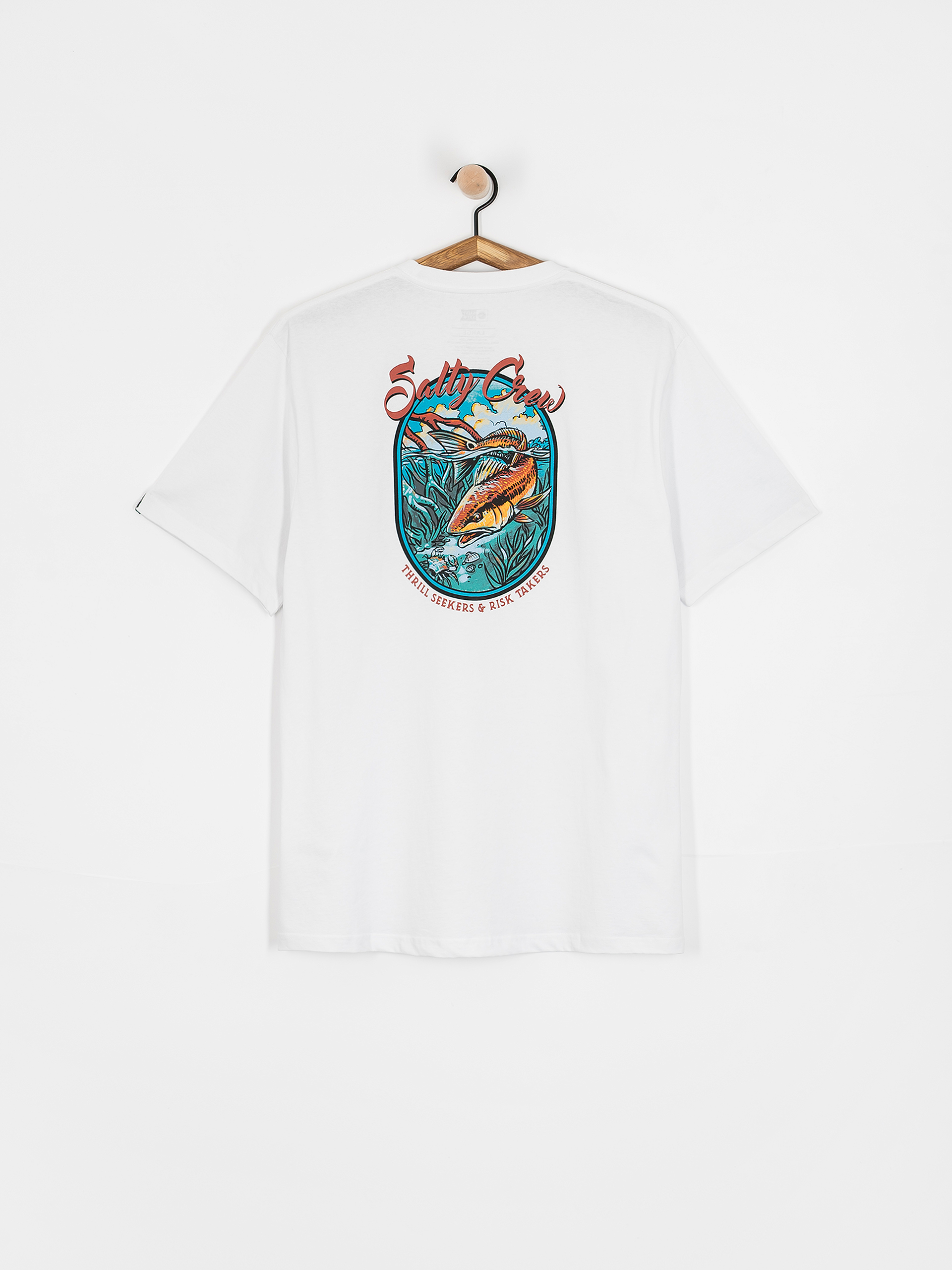 Pu00f3lu00f3 Salty Crew Red Fish Classic (white)