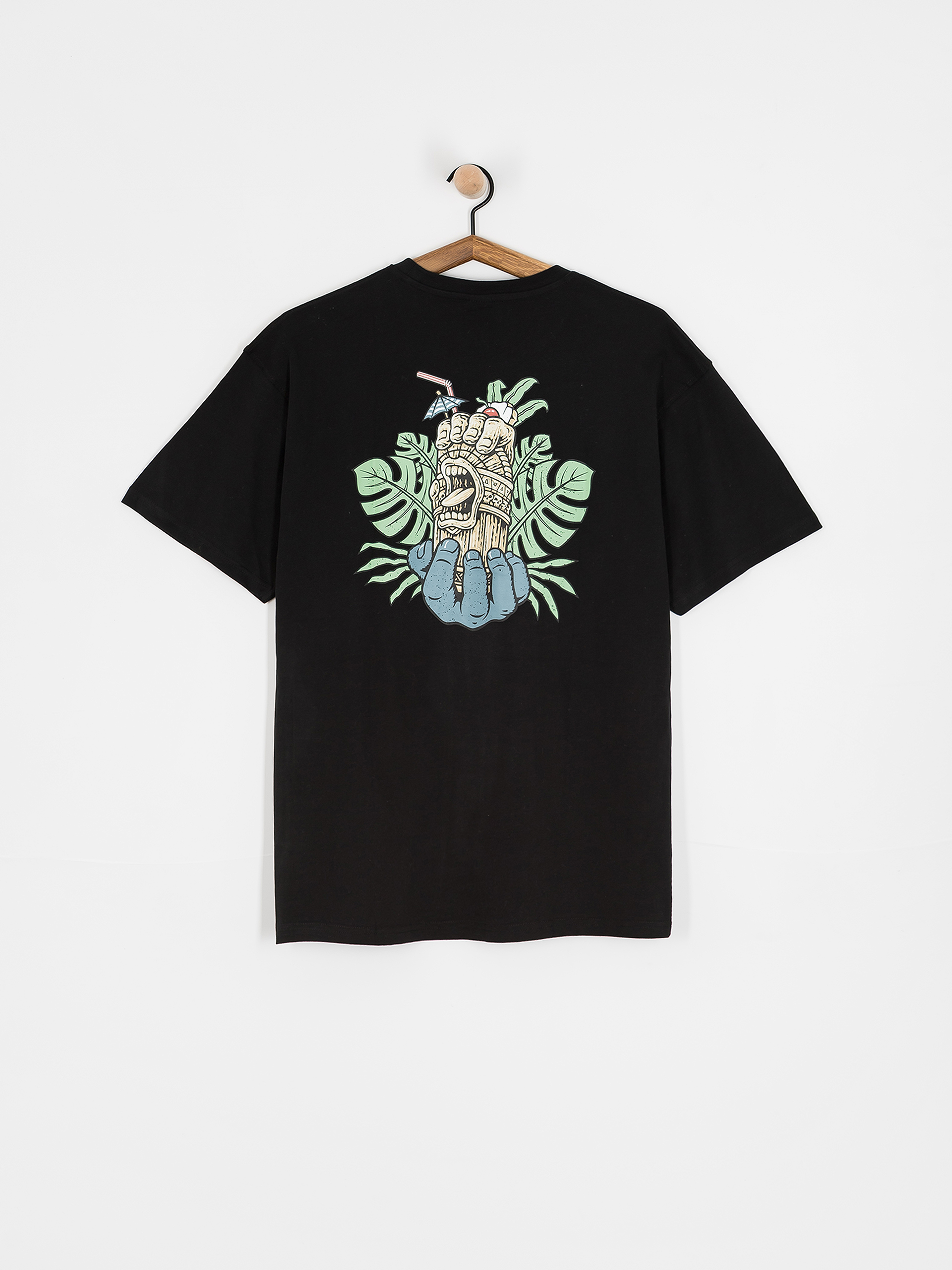 Póló Santa Cruz Tiki Hand Strip