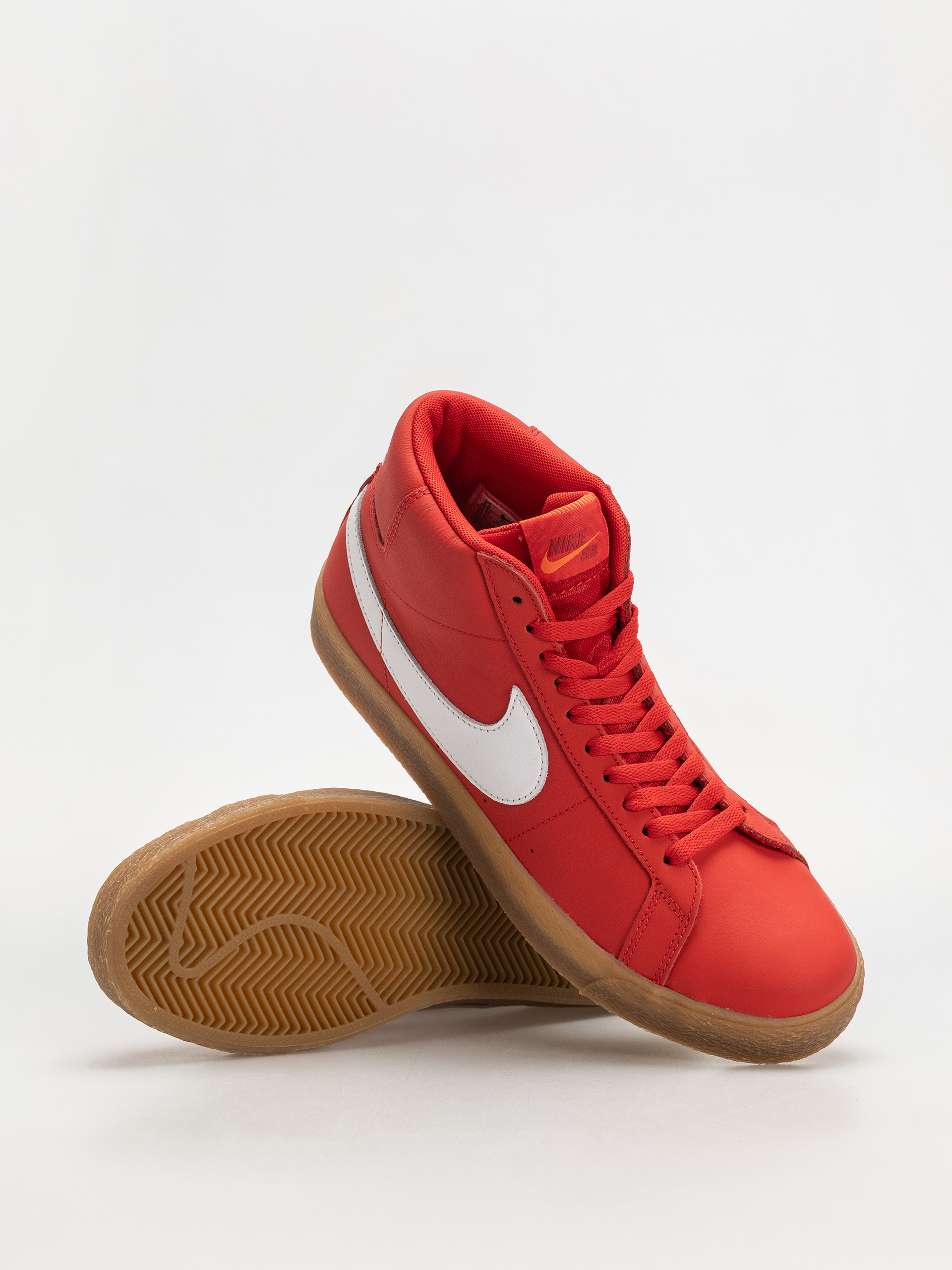 Nike SB Zoom Blazer Mid Cipők (university red/white white)