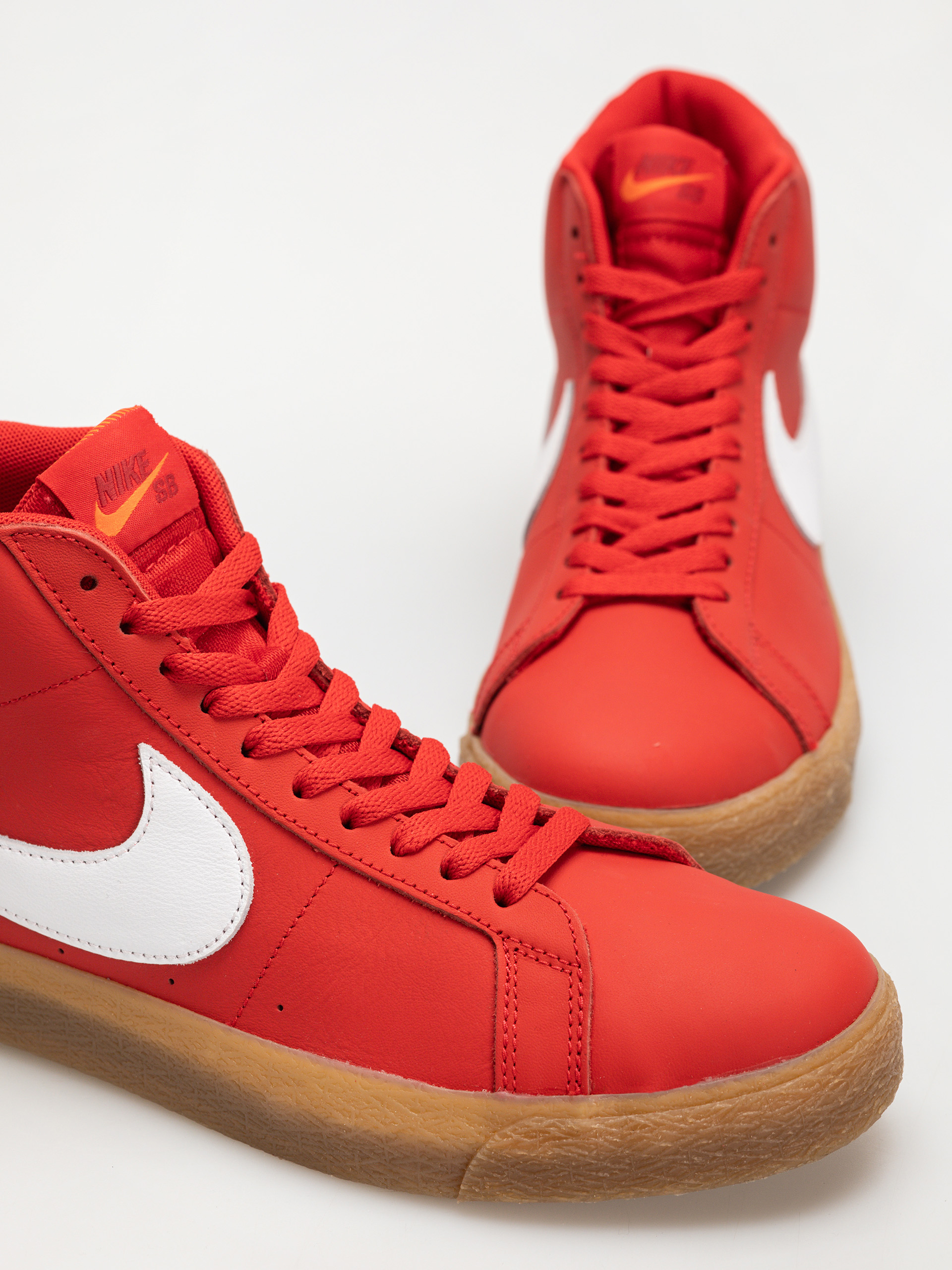 Nike SB Zoom Blazer Mid Cipők (university red/white white)