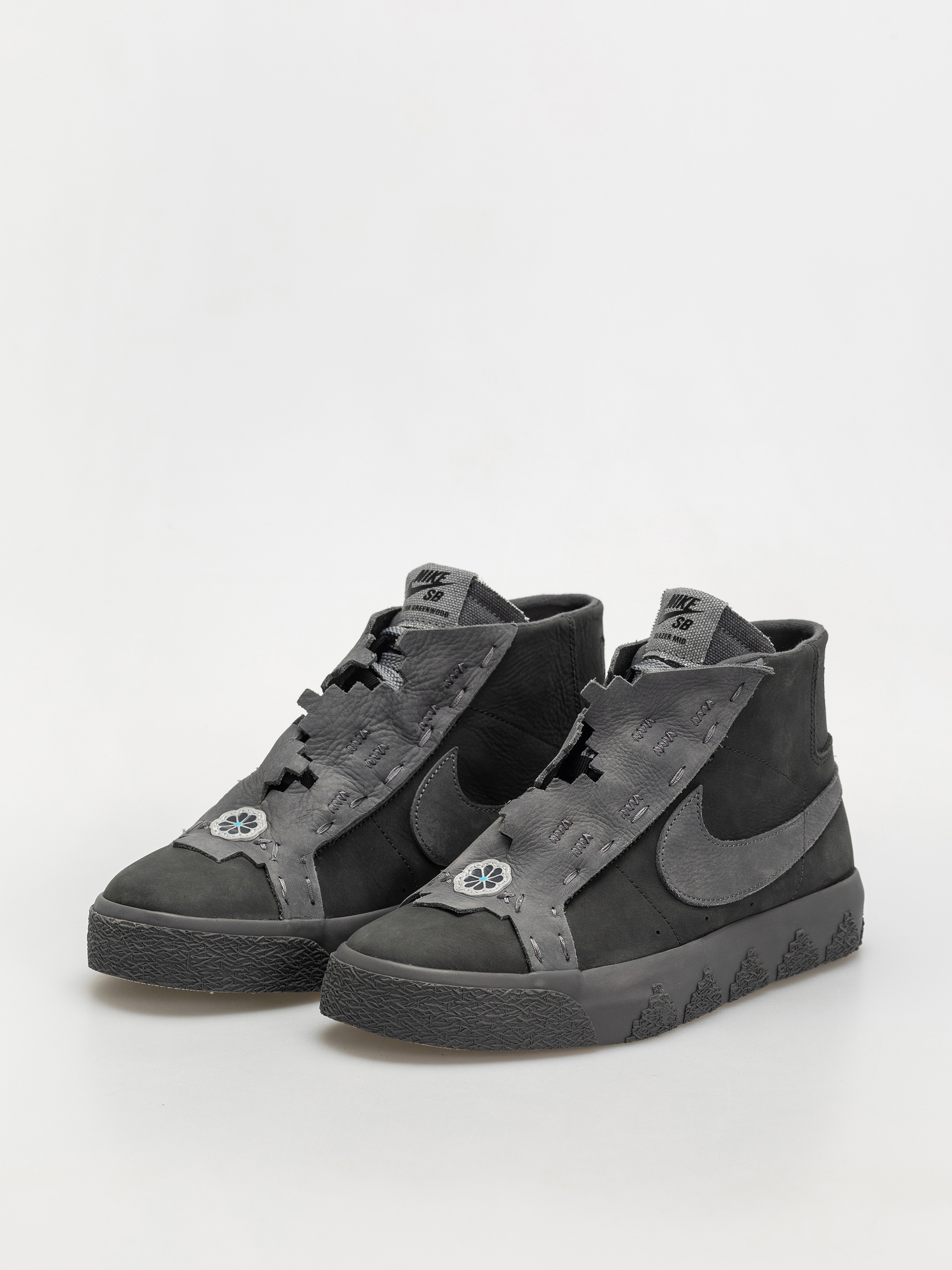 Nike SB X Diorr Greenwood Zoom Blazer Mid Cipők (anthracite/dk smoke grey)