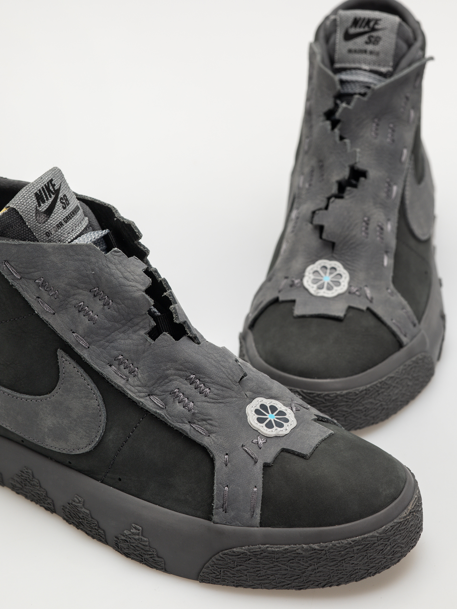 Nike SB X Diorr Greenwood Zoom Blazer Mid Cipők (anthracite/dk smoke grey)