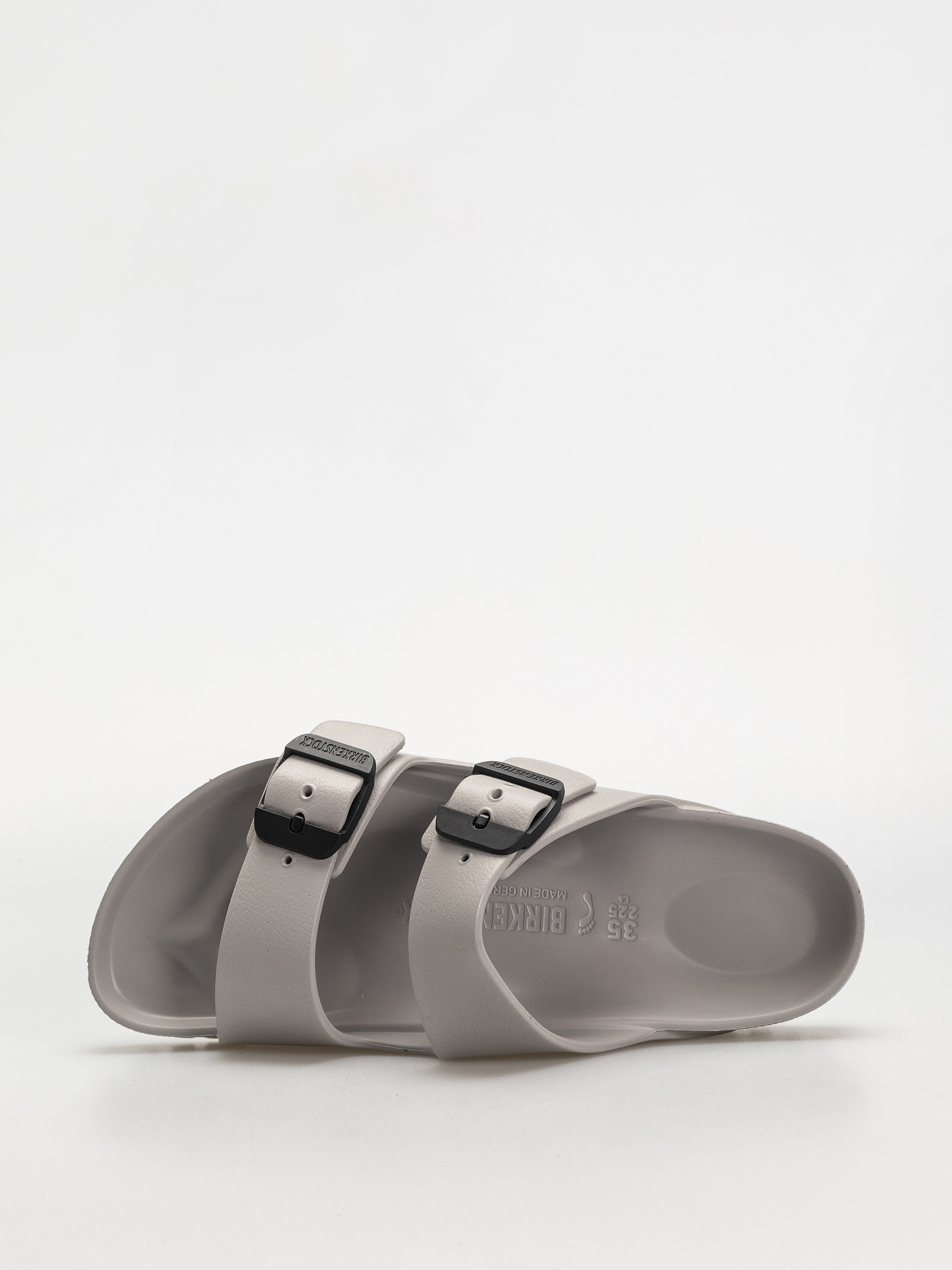 Birkenstock Arizona Stealth Buckle EVA Narrow Wmn Flip-flop papucsok (stone coin/black)