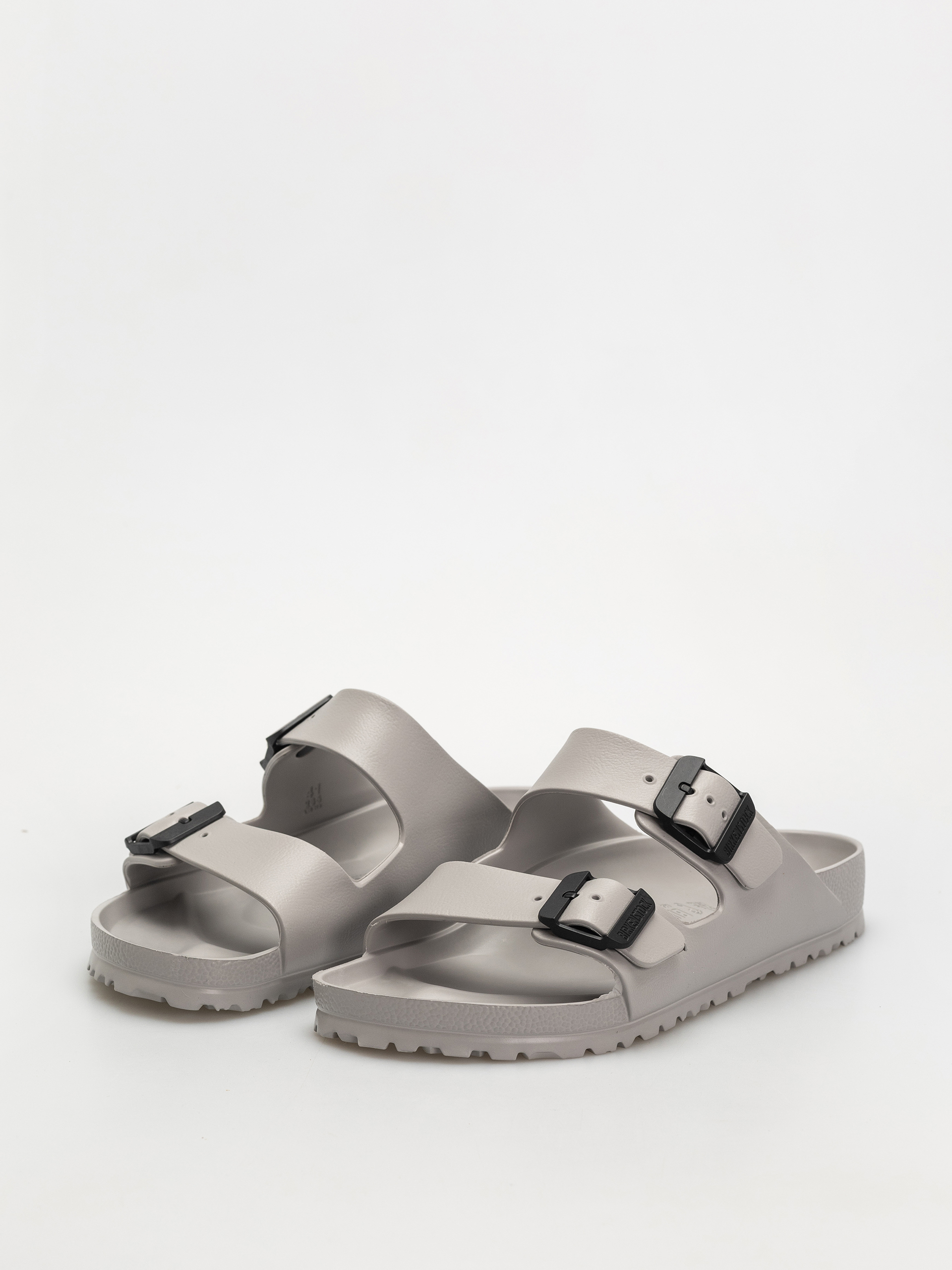 Birkenstock Arizona Stealth Buckle EVA Regular Flip-flop papucsok (stone coin/black)